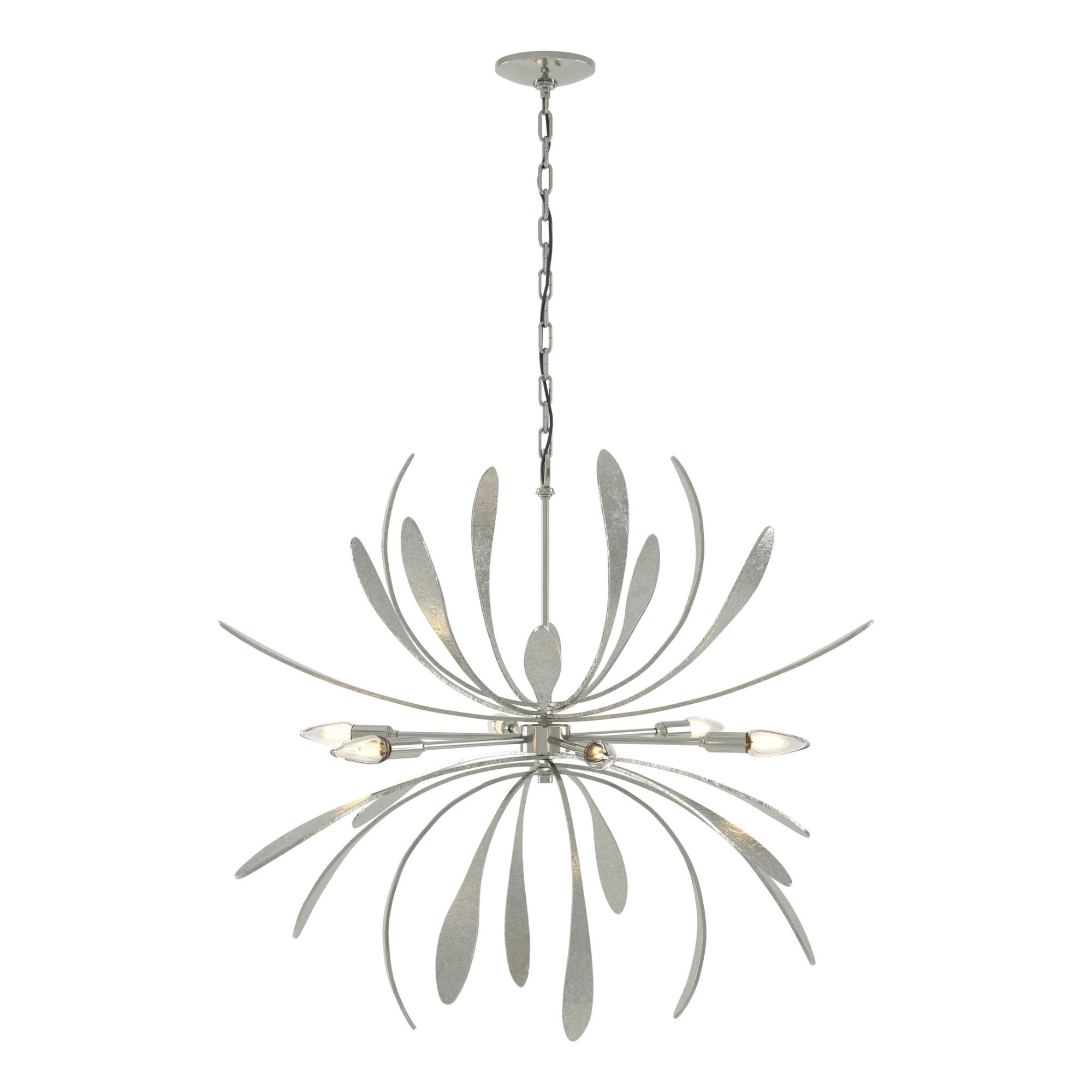 Dahlia Chandelier 6-Light in Sterling