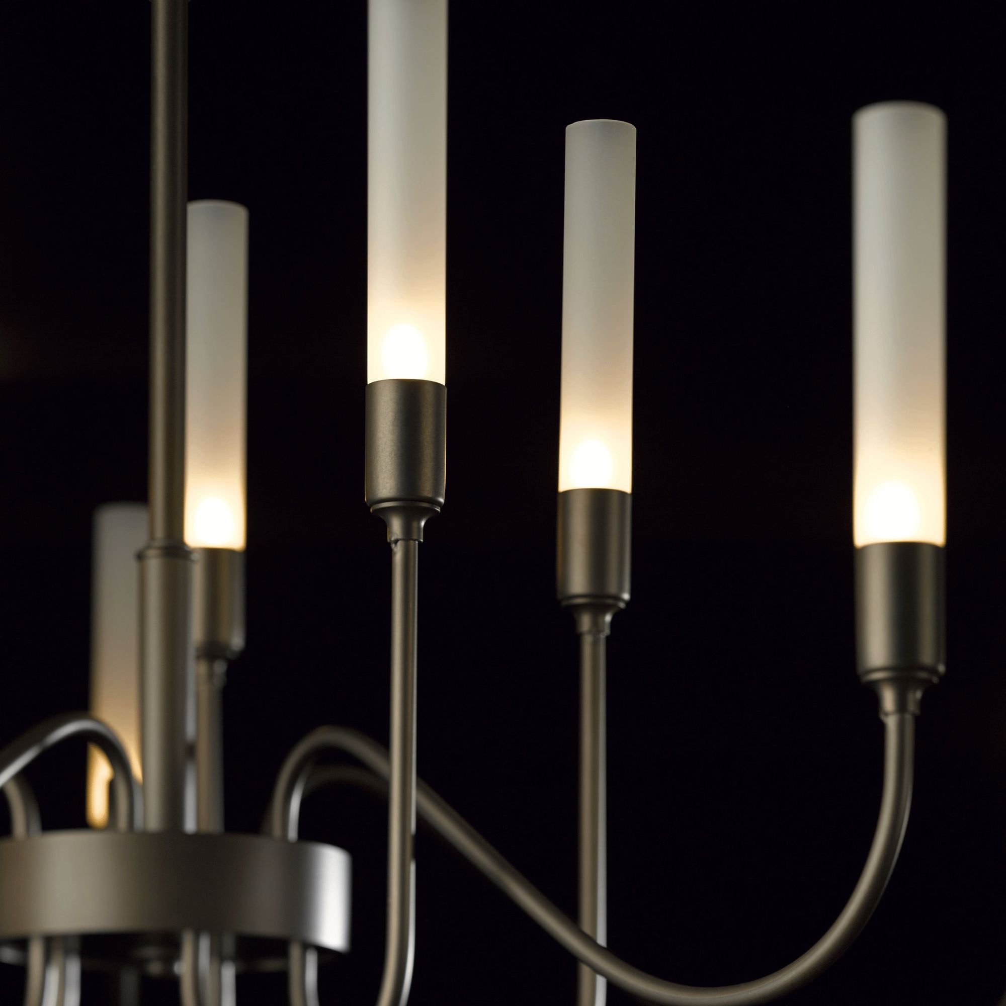 Lisse 10 Arm Chandelier 10-Light in Dark Smoke