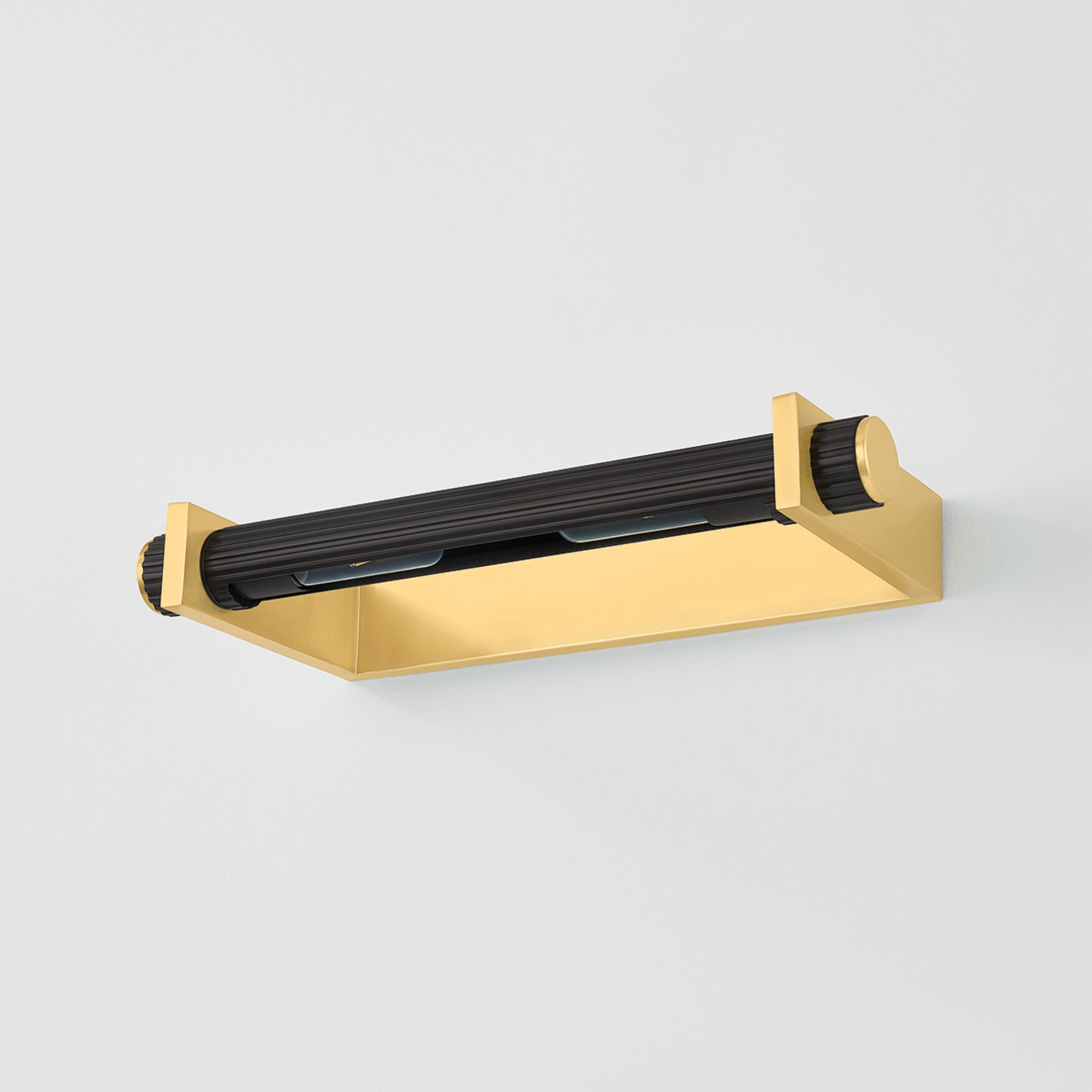 Judd 2-Light Picture Light in Aged Brass 18.5W x 2.5H (1319-AGB/DB)