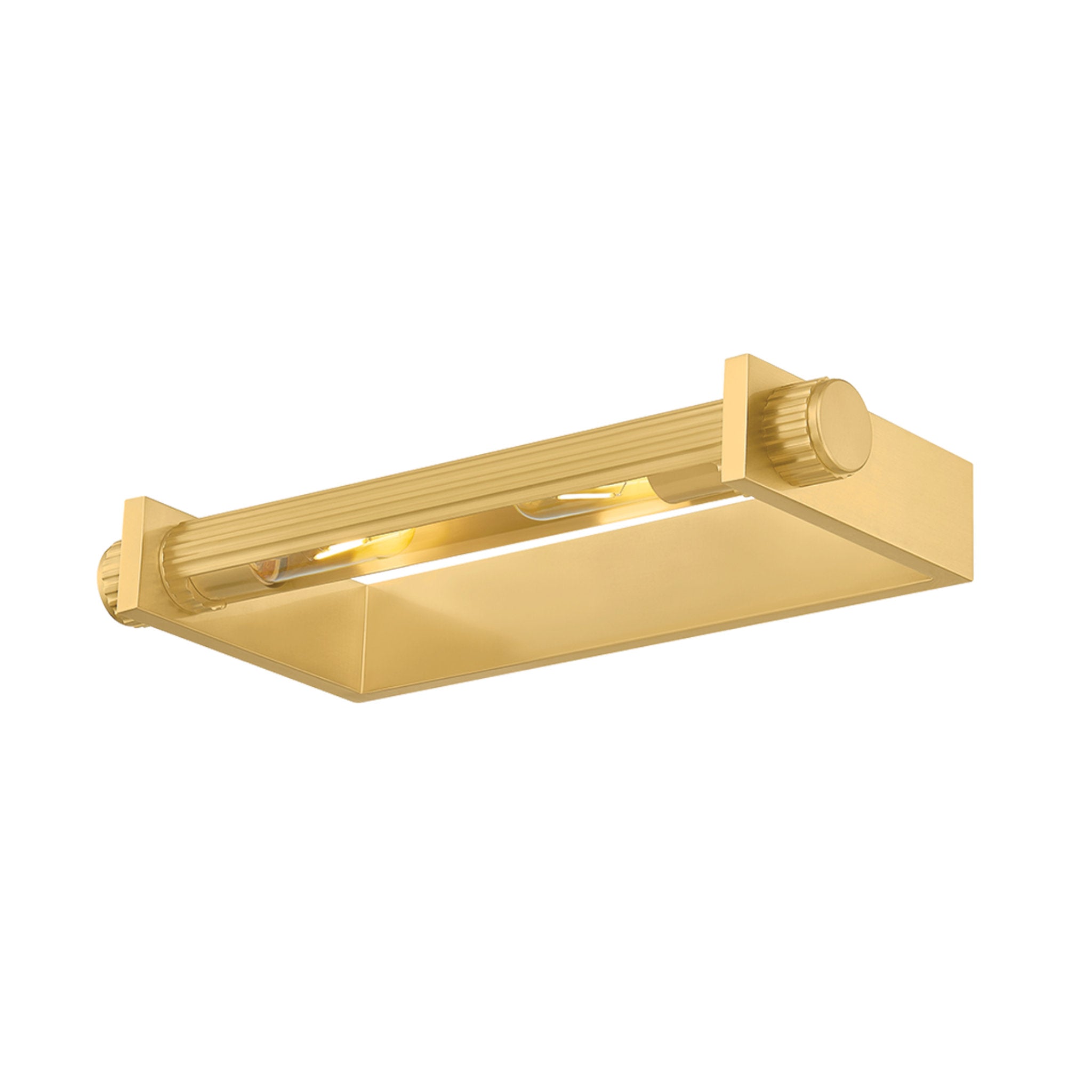 Judd 2-Light Picture Light in Aged Brass 18.5W x 2.5H (1319-AGB)