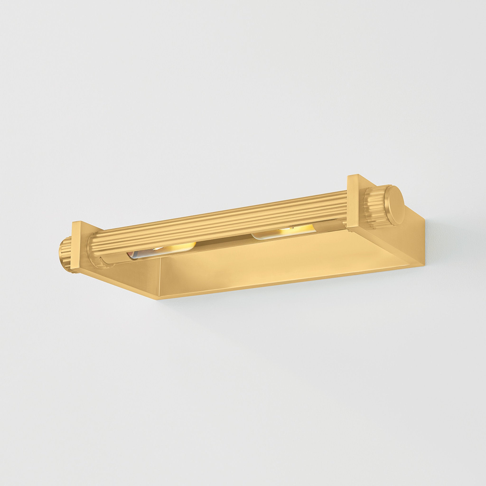 Judd 2-Light Picture Light in Aged Brass 18.5W x 2.5H (1319-AGB)