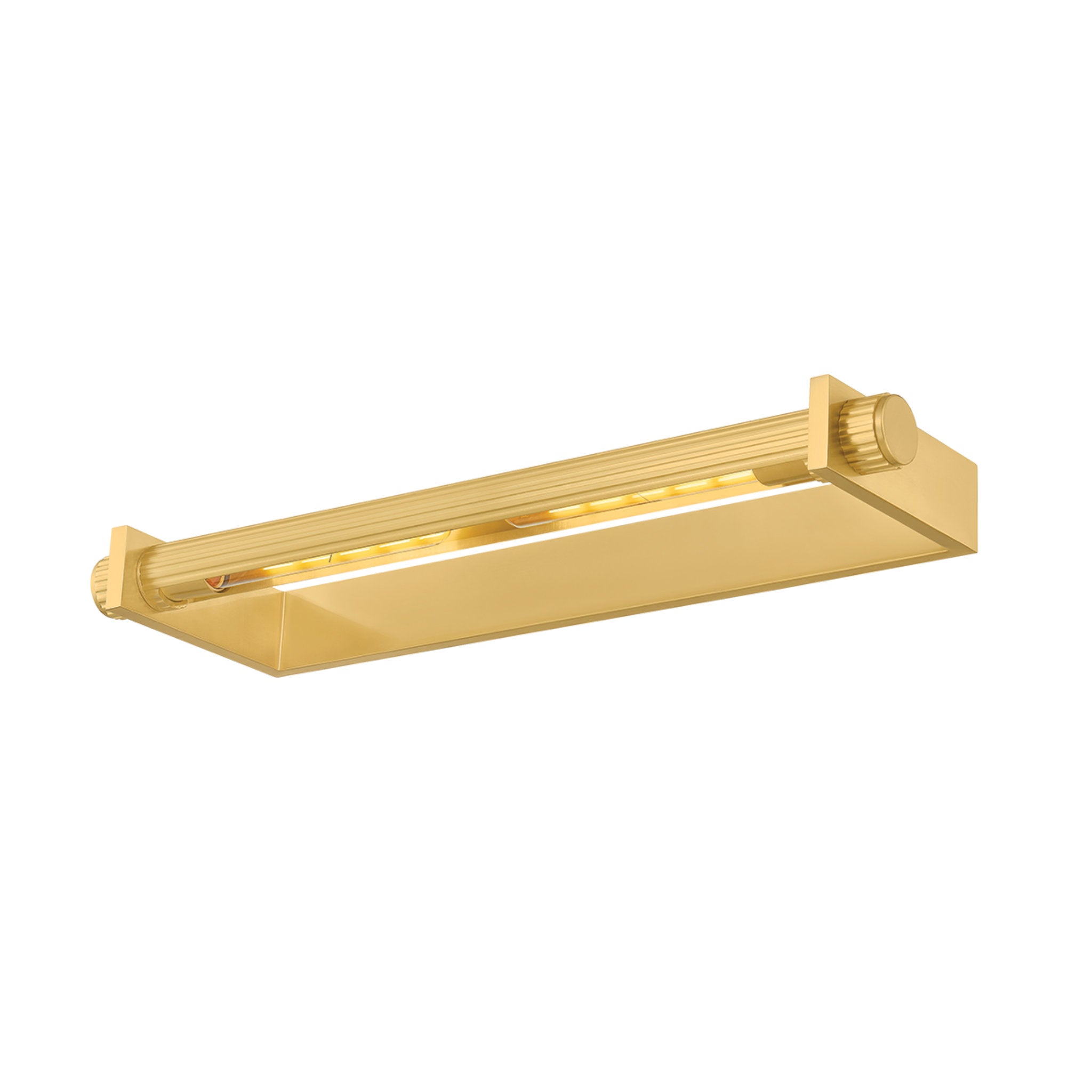 Judd 2-Light Picture Light in Aged Brass 26.5W x 2.5H (1327-AGB)