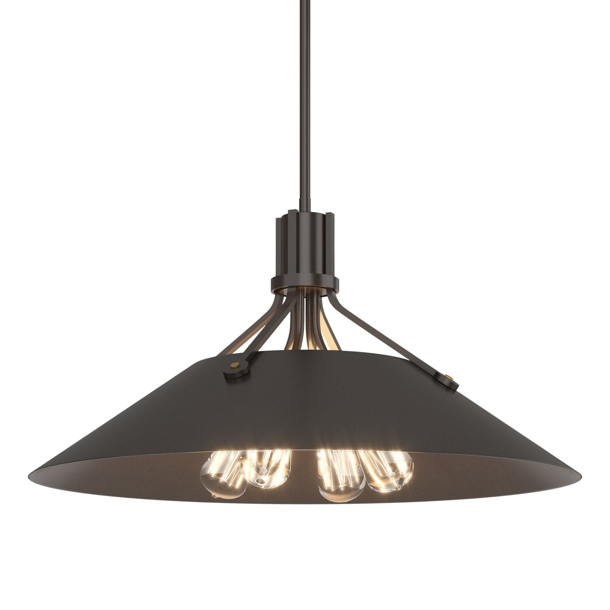 Henry Pendant 4-Light Oil Rubbed Bronze Accent in Oil Rubbed Bronze
