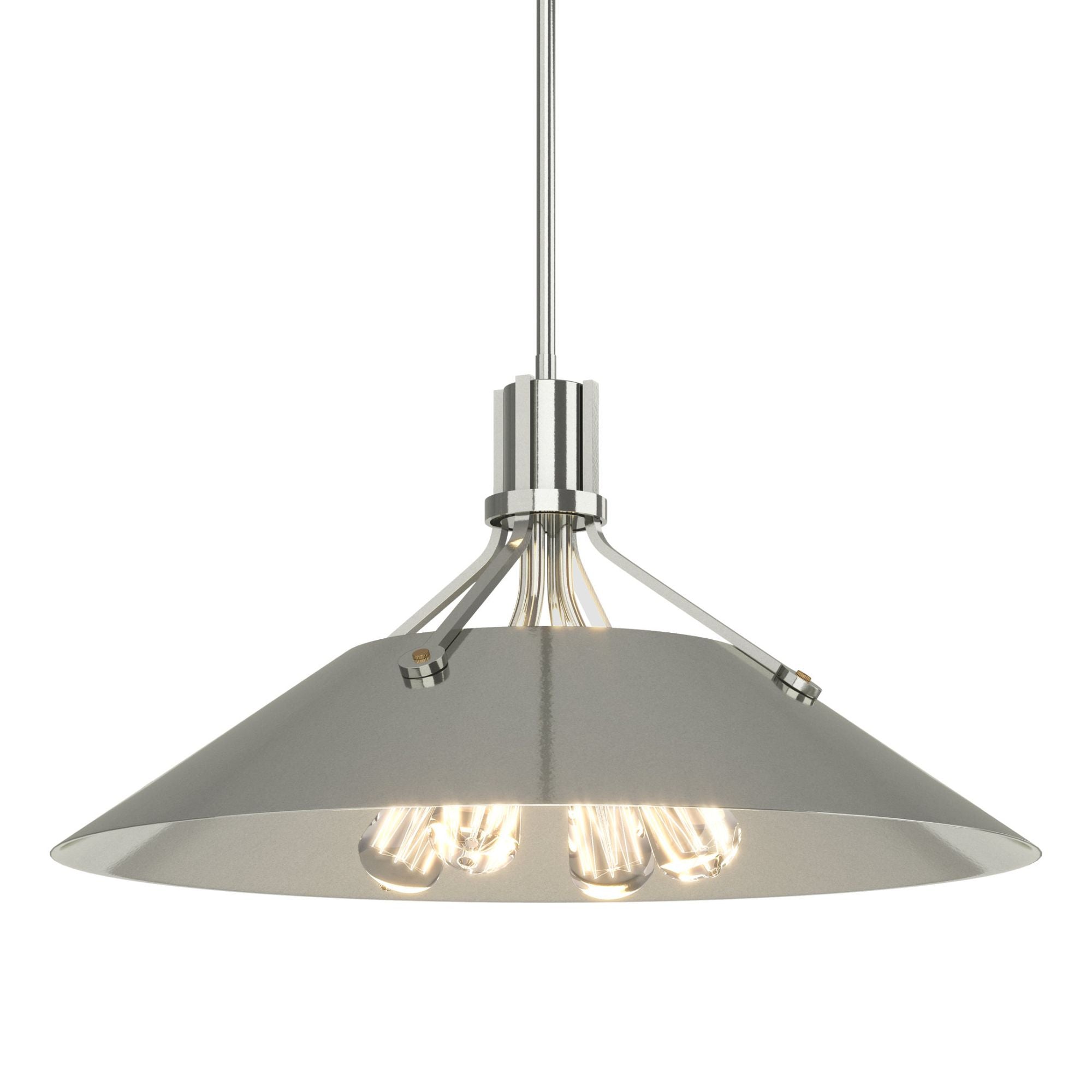 Henry Pendant 4-Light Sterling Accent in Sterling