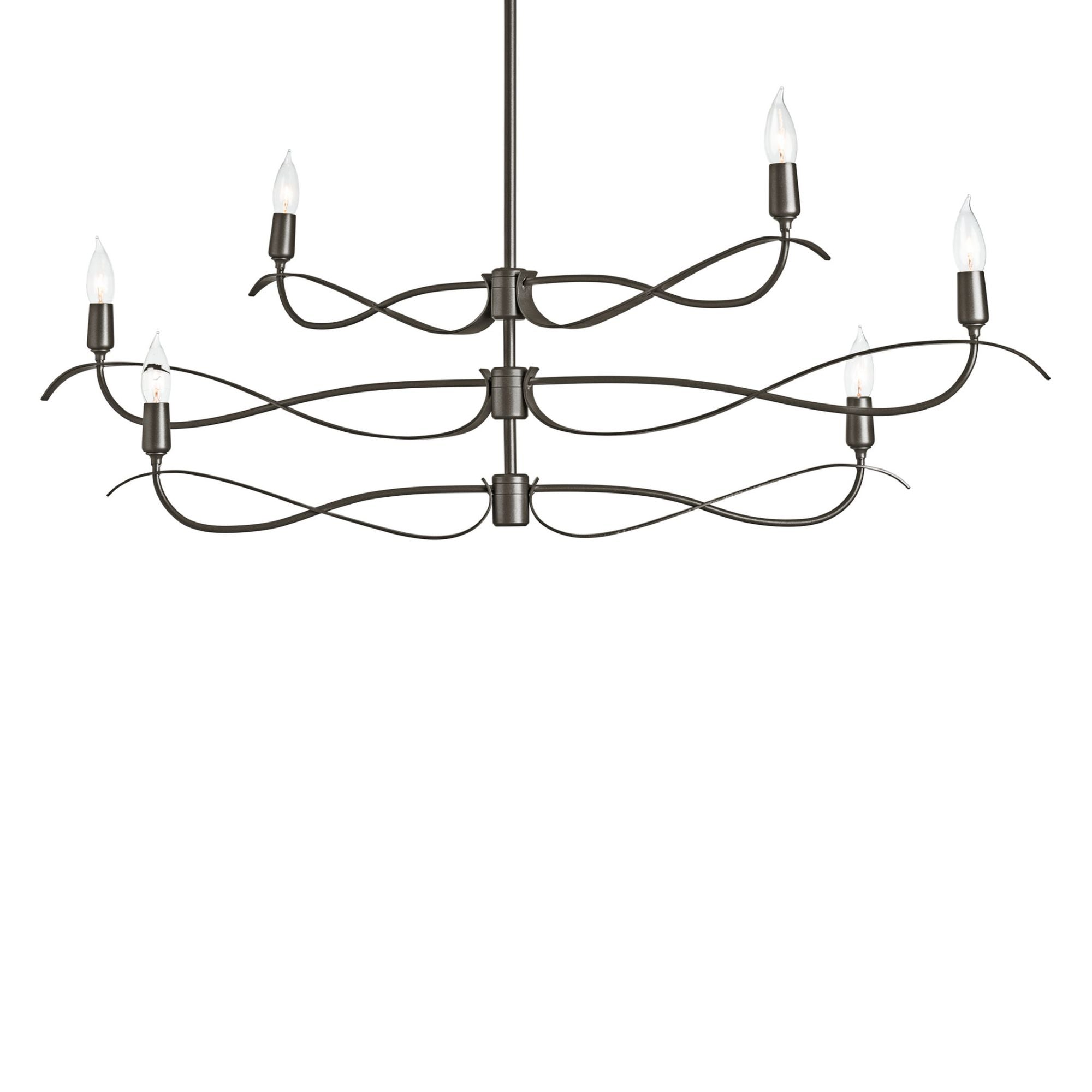 Willow 6-Light Small Chandelier 6-Light in Oil Rubbed Bronze