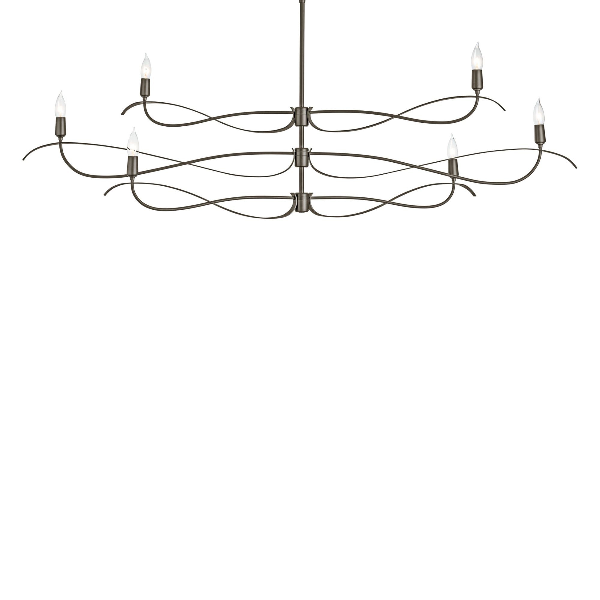 Willow 6-Light Large Chandelier 6-Light in Oil Rubbed Bronze