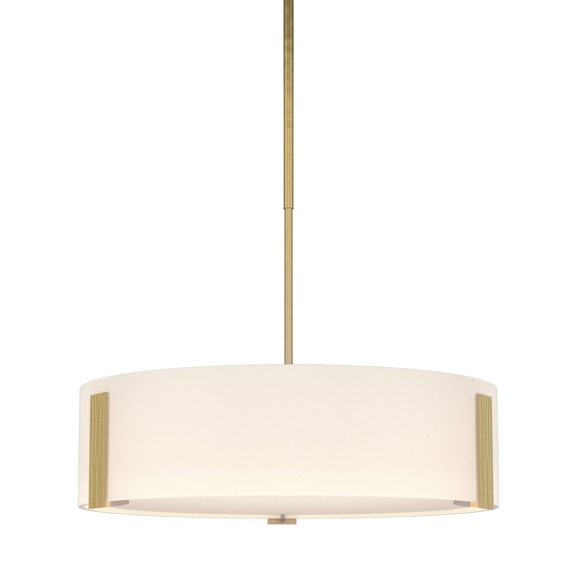 Impressions Pendant 3-Light Opal Glass (GG) in Modern Brass