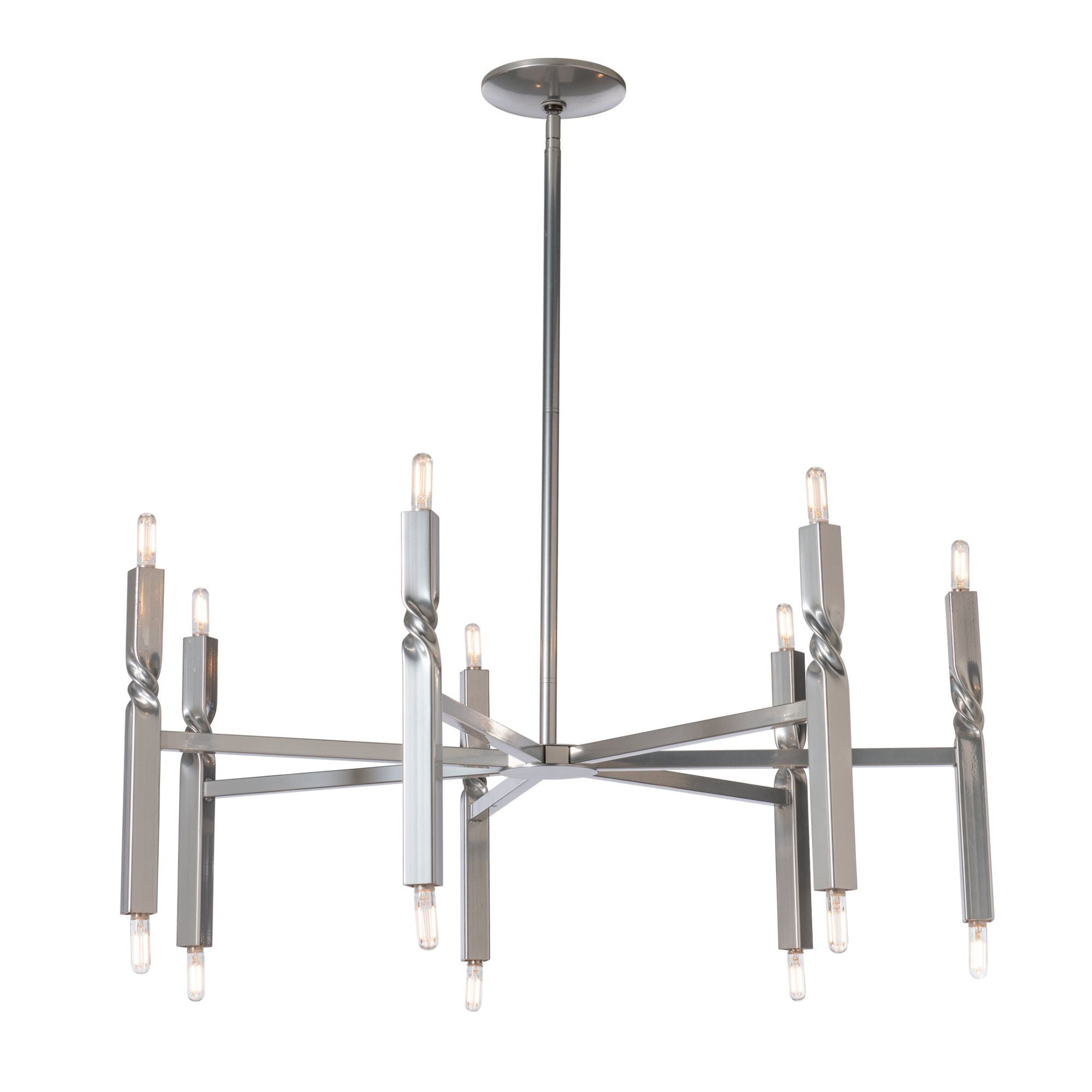 Helix 14-Light Pendant 14-Light in Sterling