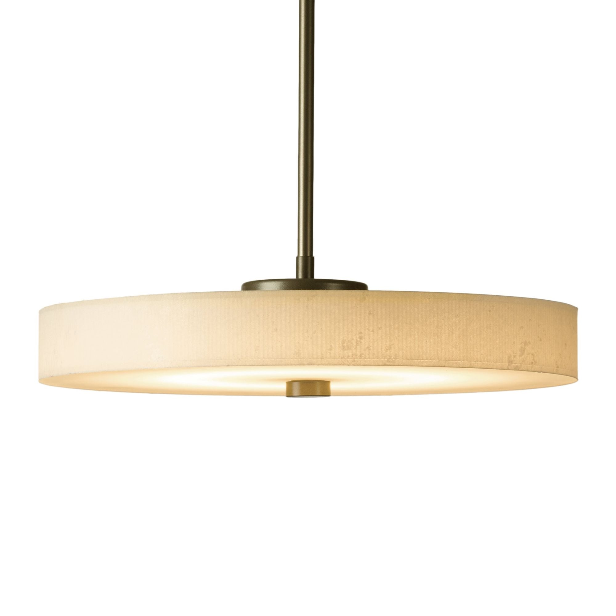 Disq LED Pendant LED Spun Frost (SH) in Dark Smoke