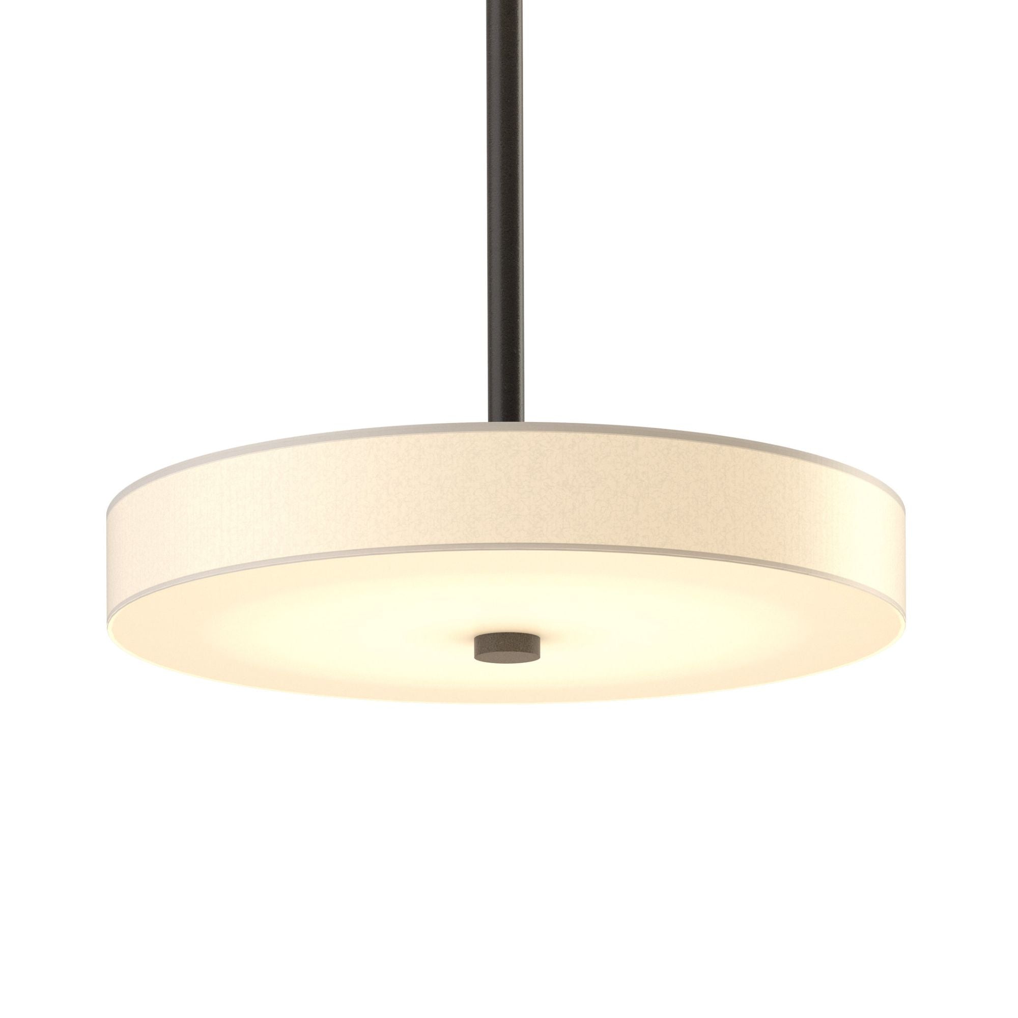 Disq LED Pendant LED Spun Frost (SH) in Dark Smoke