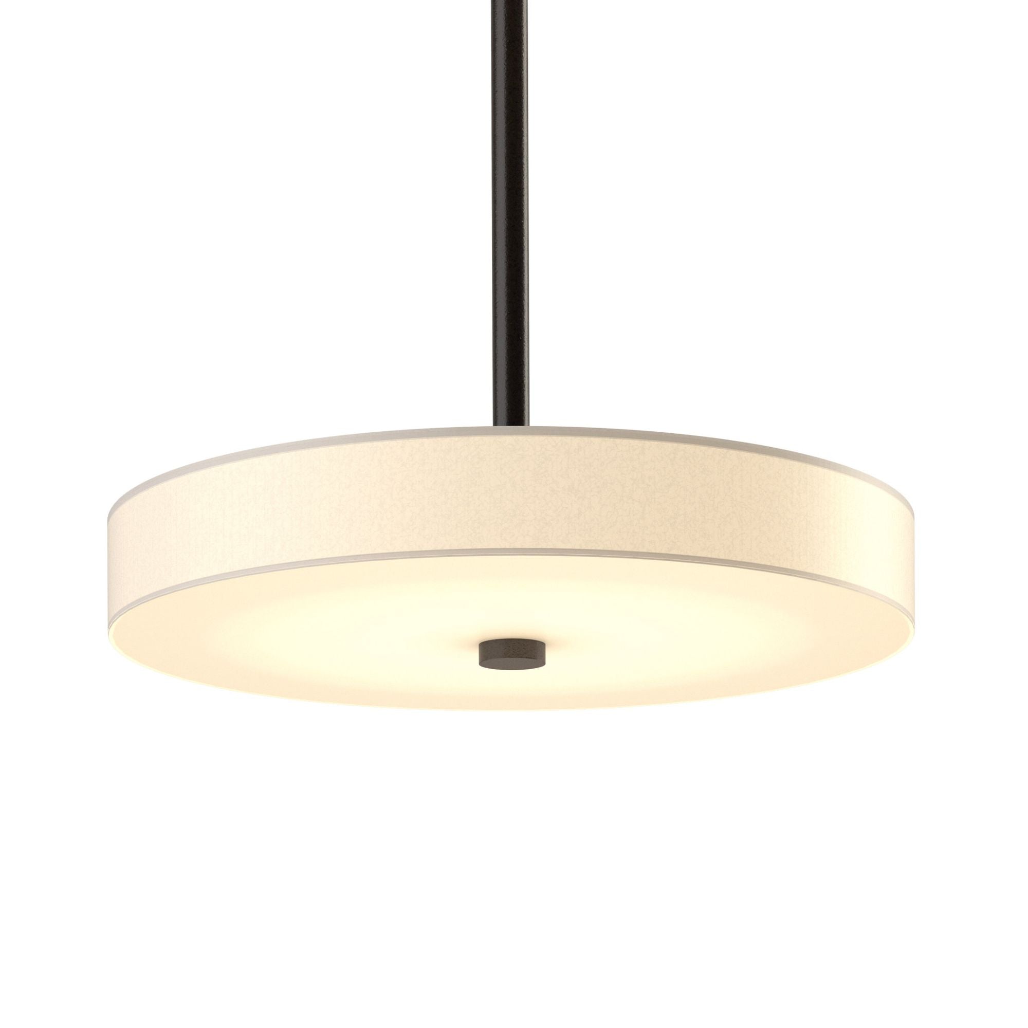 Disq LED Pendant LED Spun Frost (SH) in Oil Rubbed Bronze