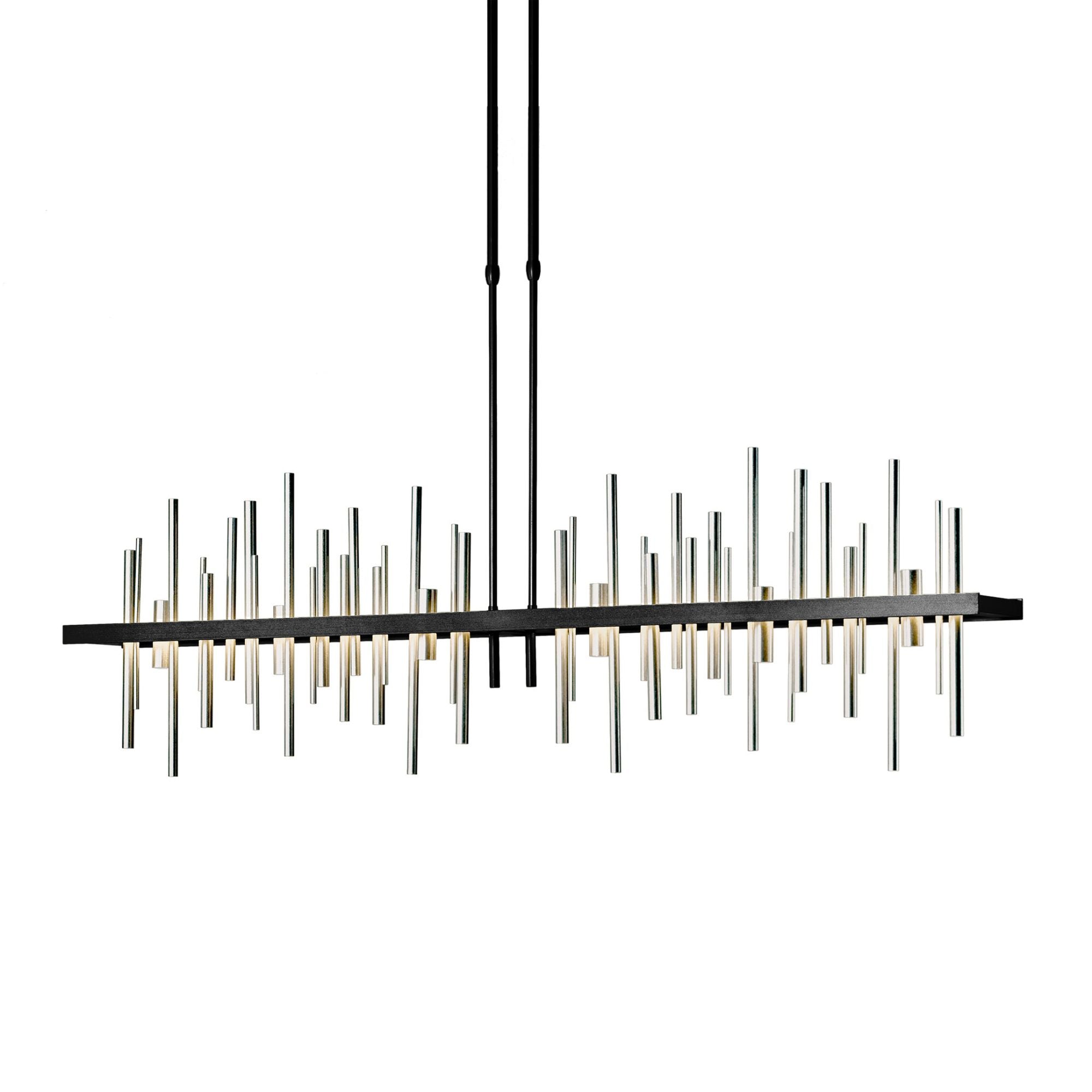Cityscape Large LED Pendant Sterling Accent LED in Black