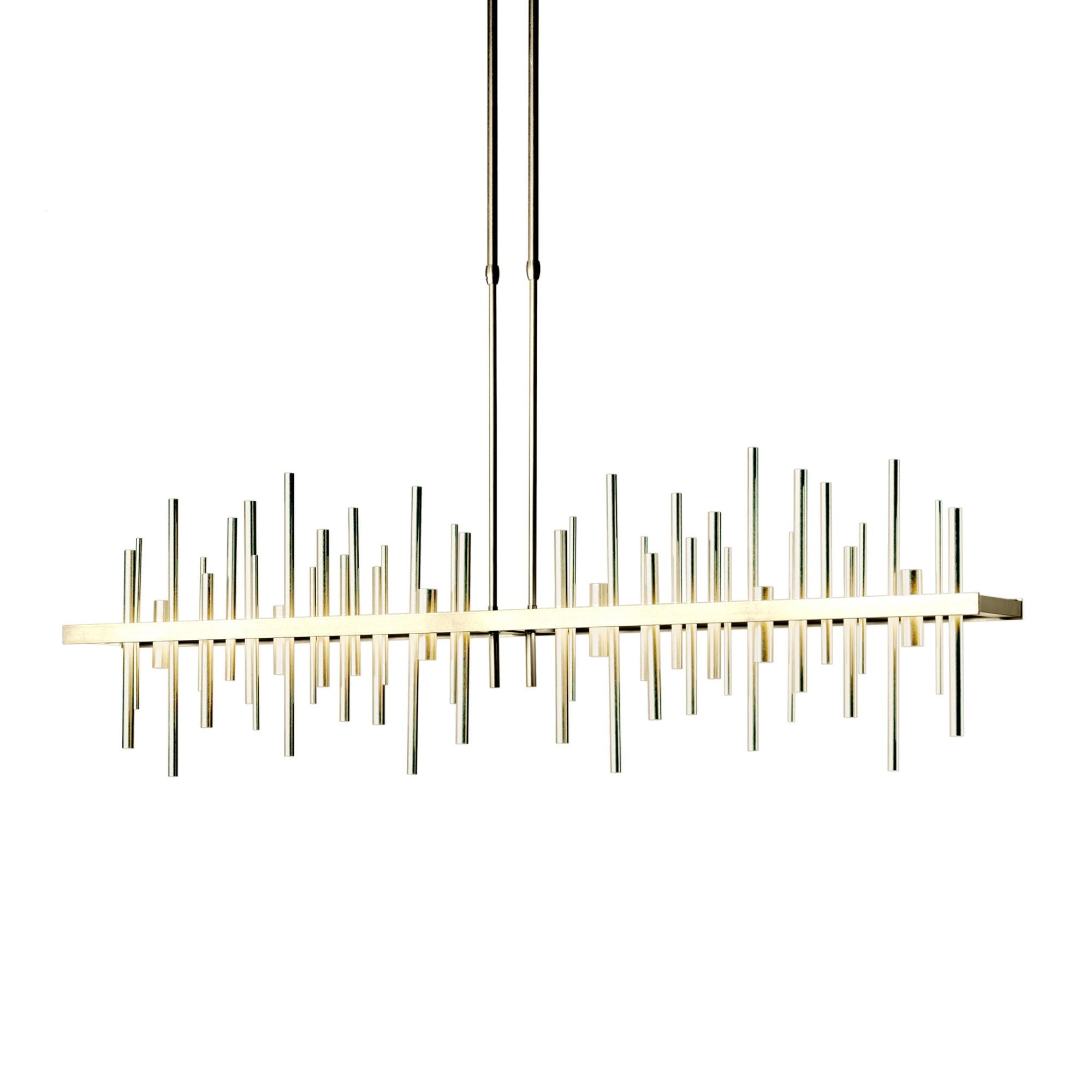 Cityscape Large LED Pendant Modern Brass Accent LED in Modern Brass