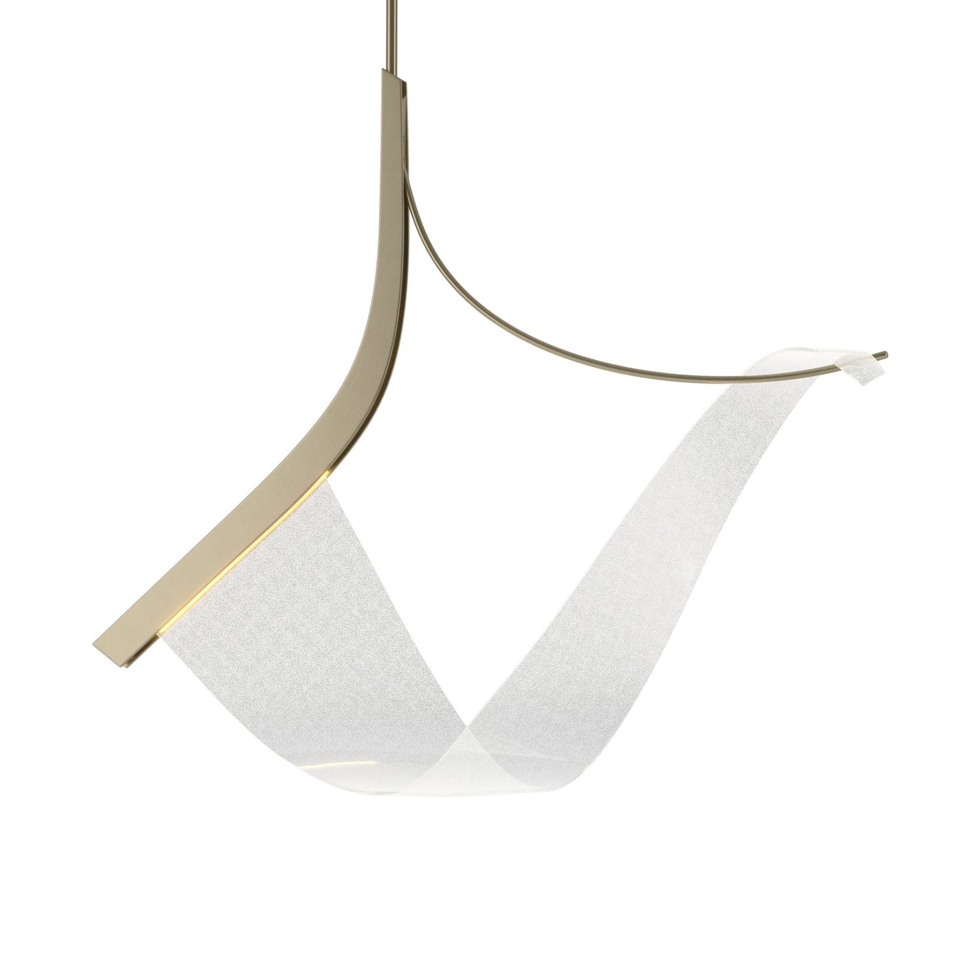 Sling Pendant LED in Modern Brass