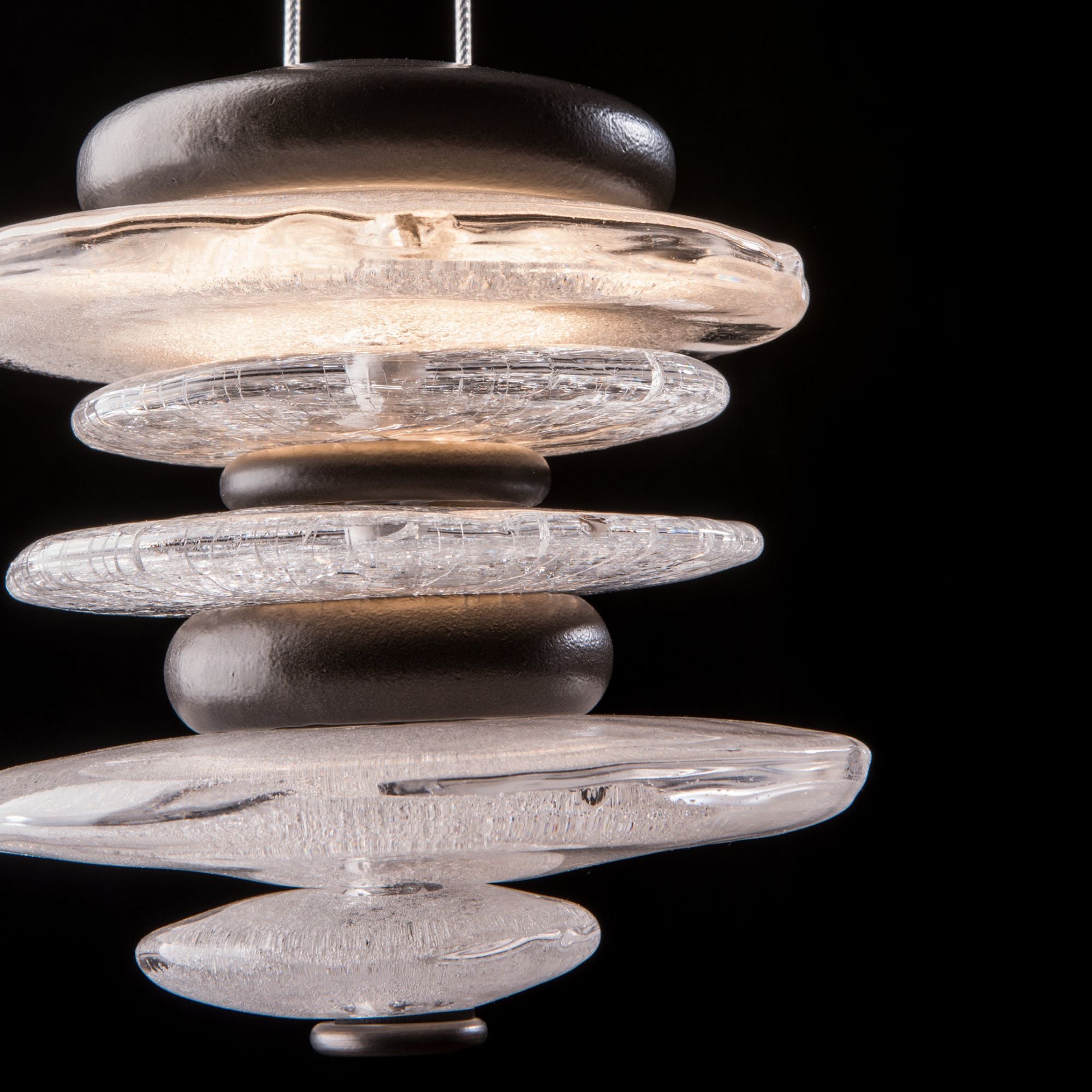 Cairn Mini Pendant LED in Dark Smoke