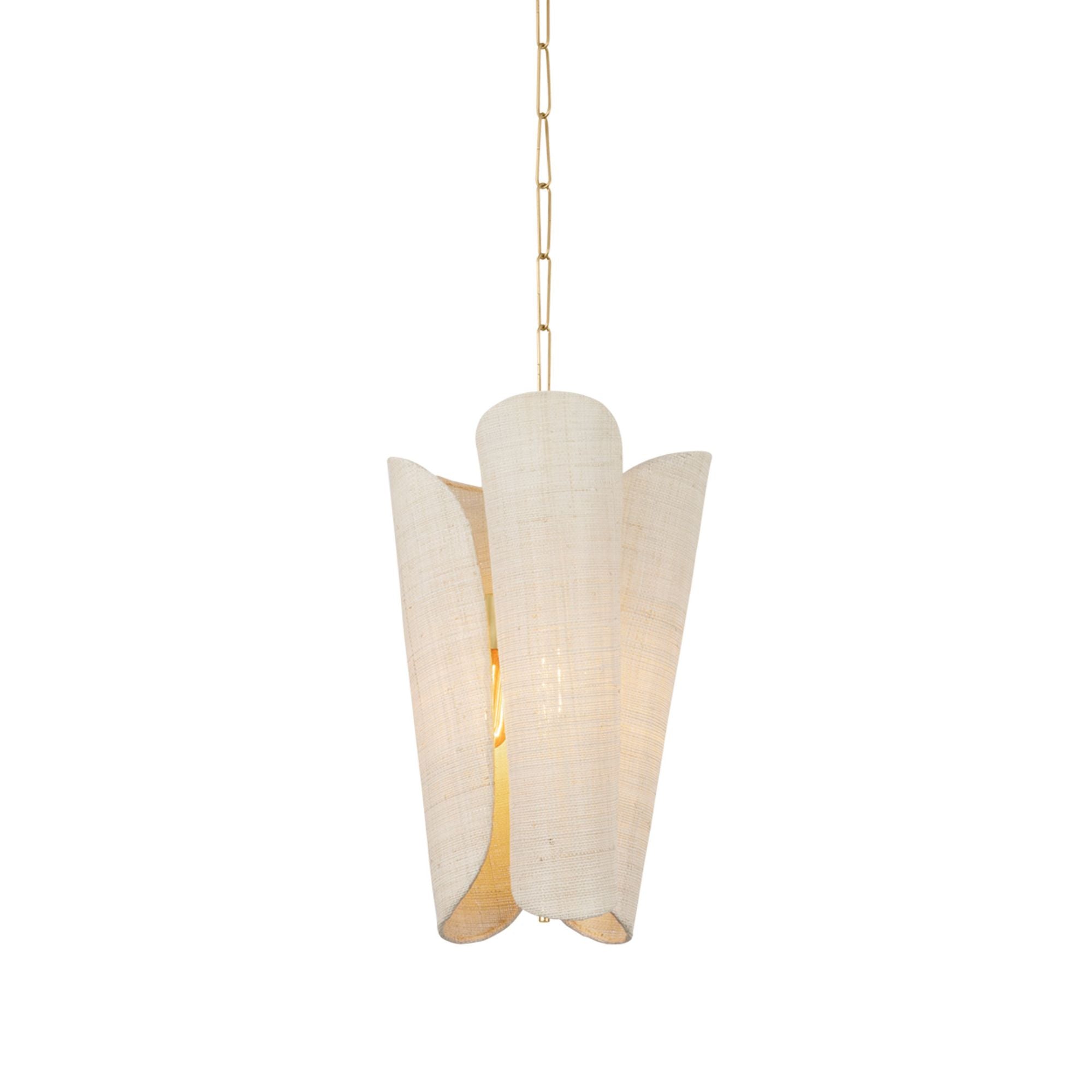 Springhill 3-Light Pendant in Gold Leaf 14.25W x 23.5H