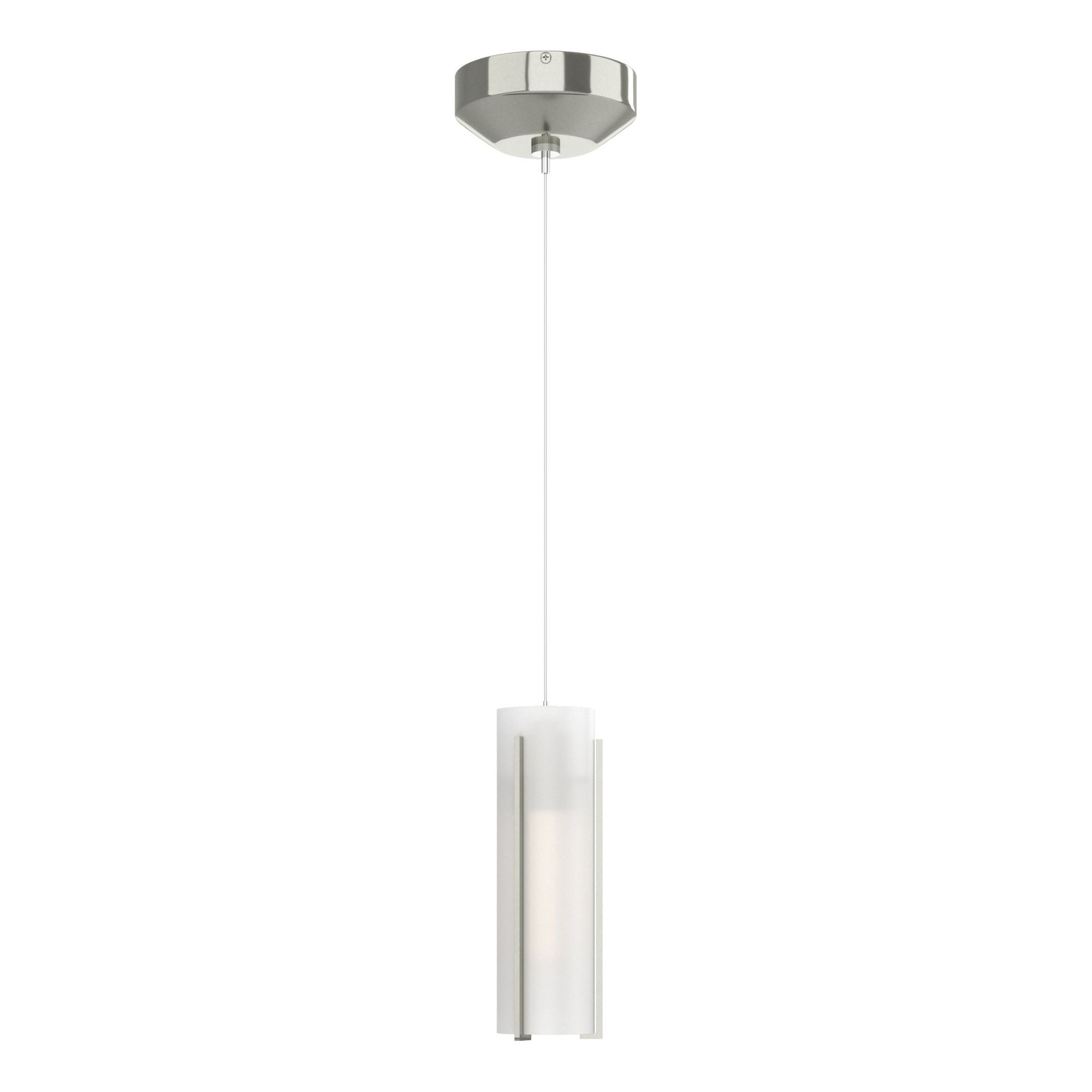 Exos Opal Glass Low Voltage Mini Pendant 1-Light Opal Glass (GG) in Sterling