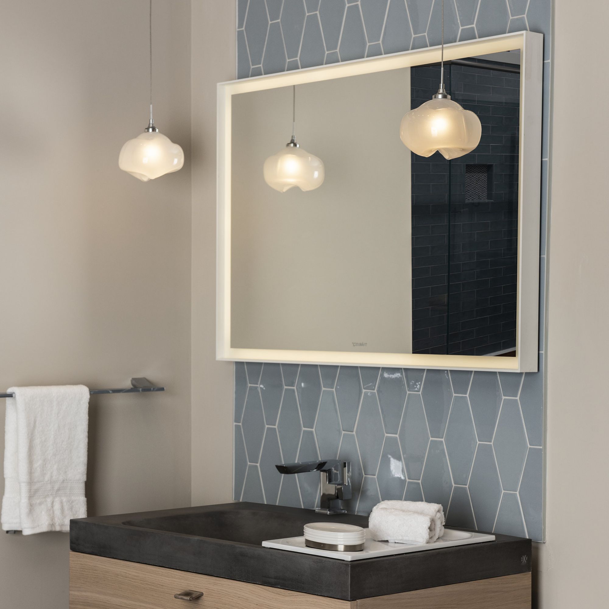 Ume Low Voltage Mini Pendant 1-Light Frosted Glass (FD) in Sterling