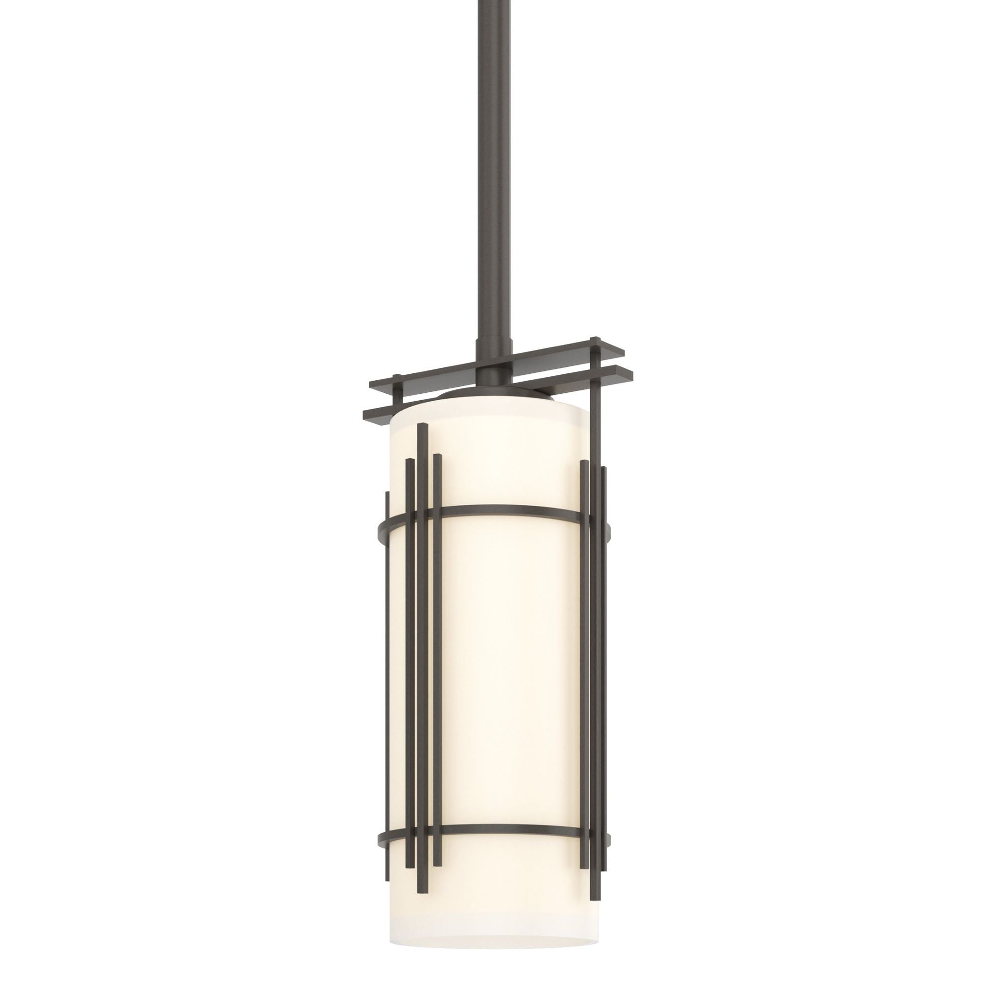 Paralline Mini Pendant 1-Light Opal Glass (GG) in Dark Smoke