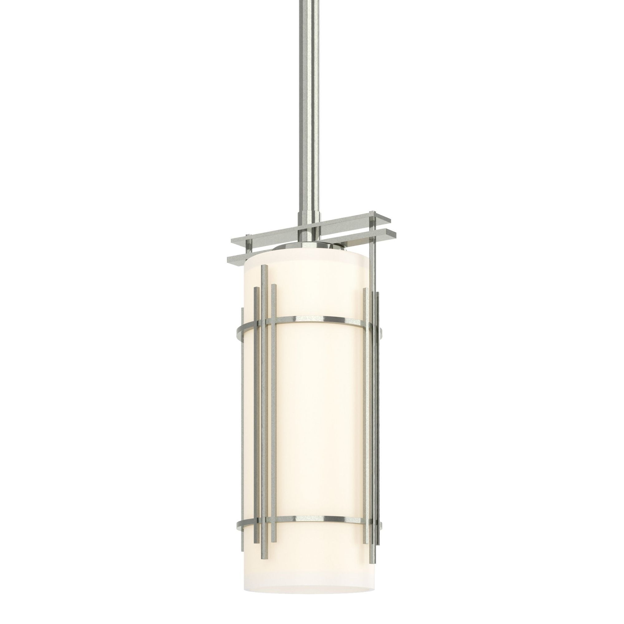 Paralline Mini Pendant 1-Light Opal Glass (GG) in Sterling