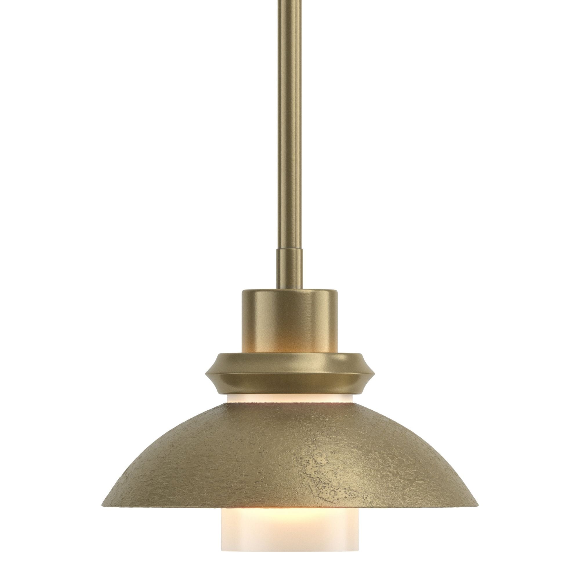 Staccato Mini Pendant 1-Light in Modern Brass