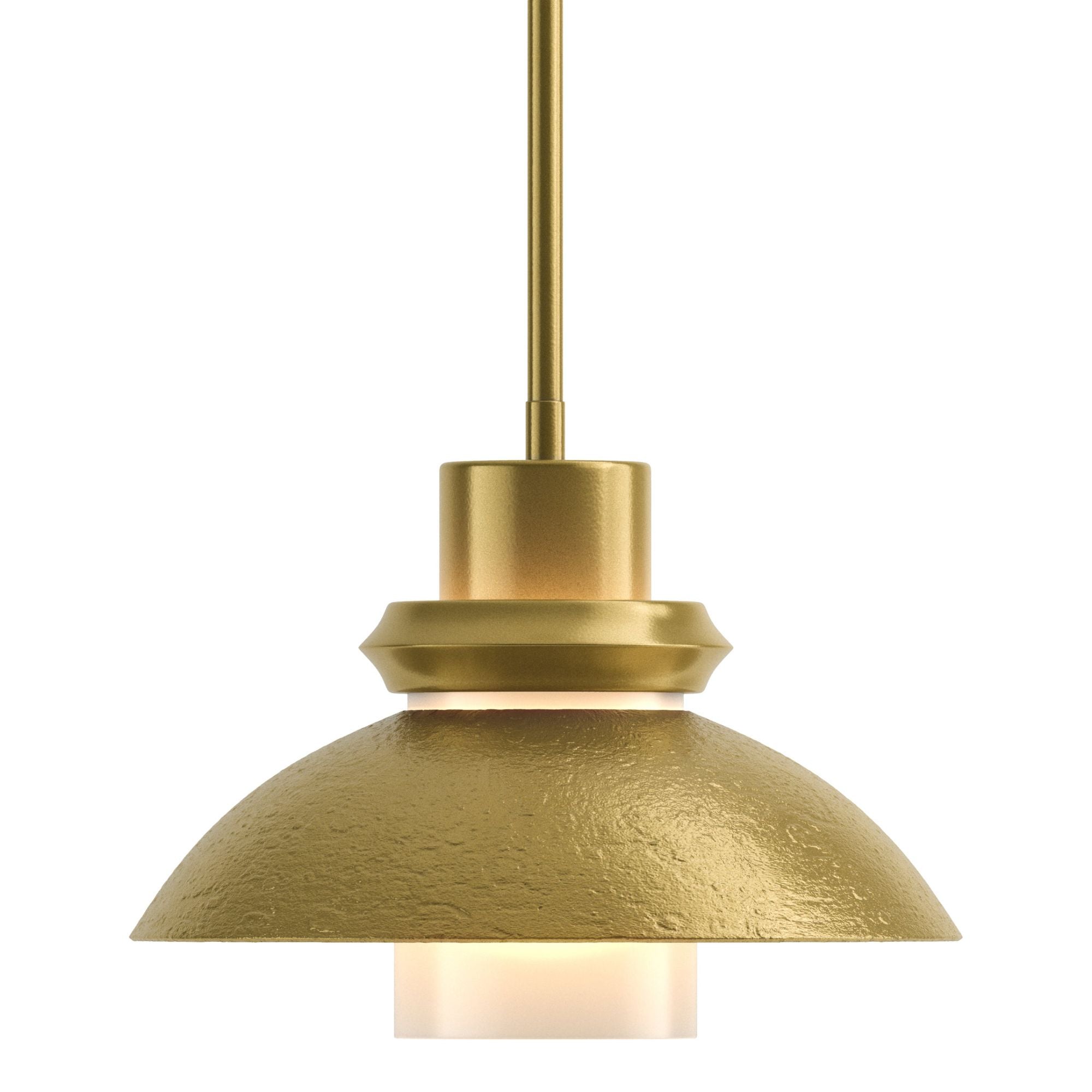 Staccato Large Mini Pendant 1-Light in Modern Brass