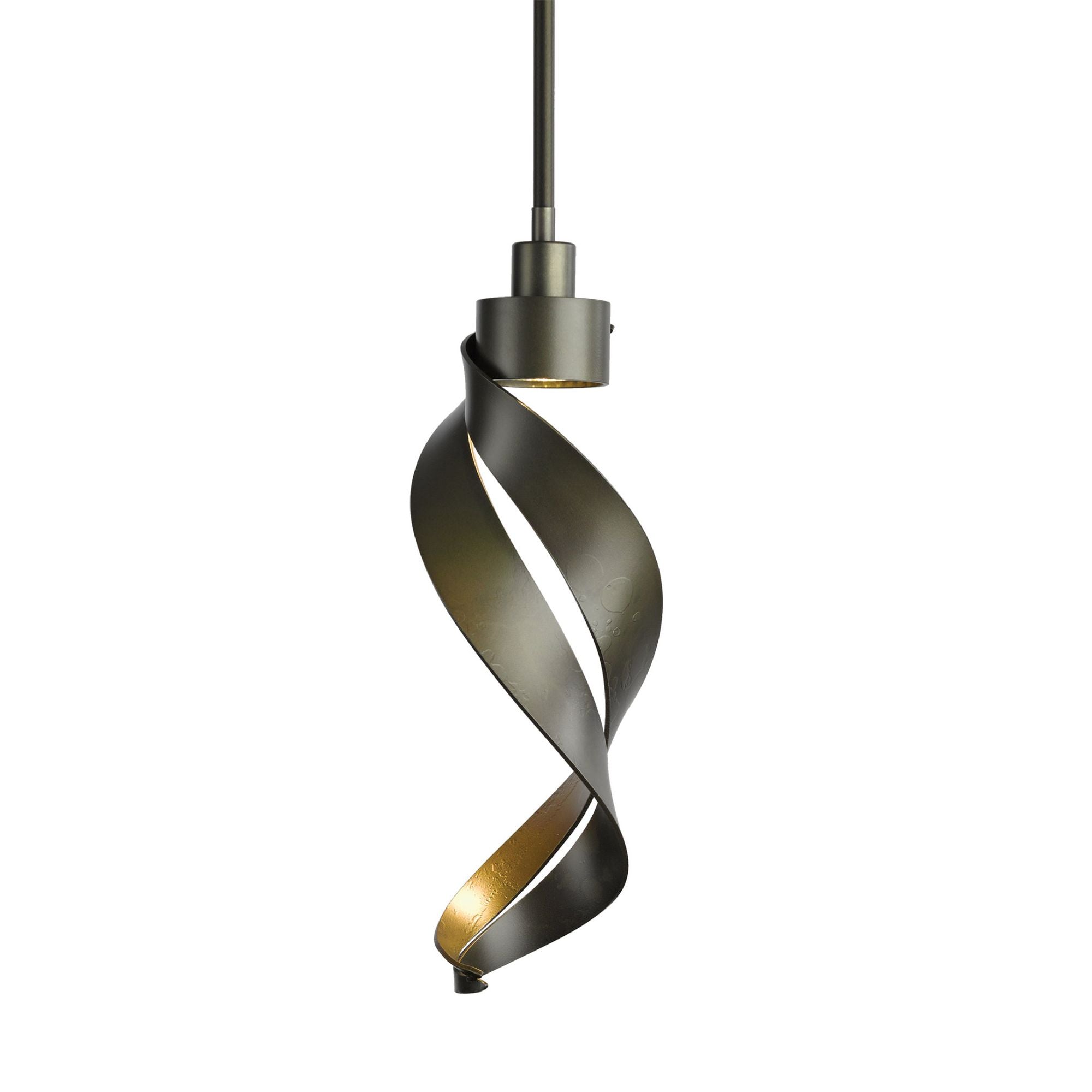 Folio Mini Pendant 1-Light in Dark Smoke