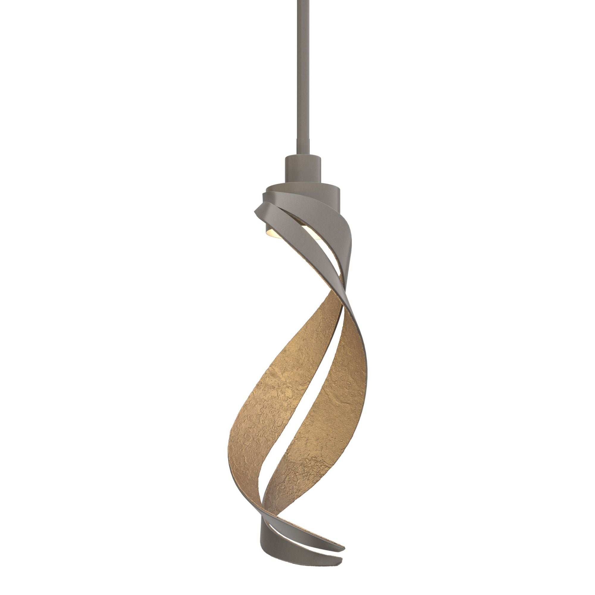 Folio Mini Pendant 1-Light in Dark Smoke