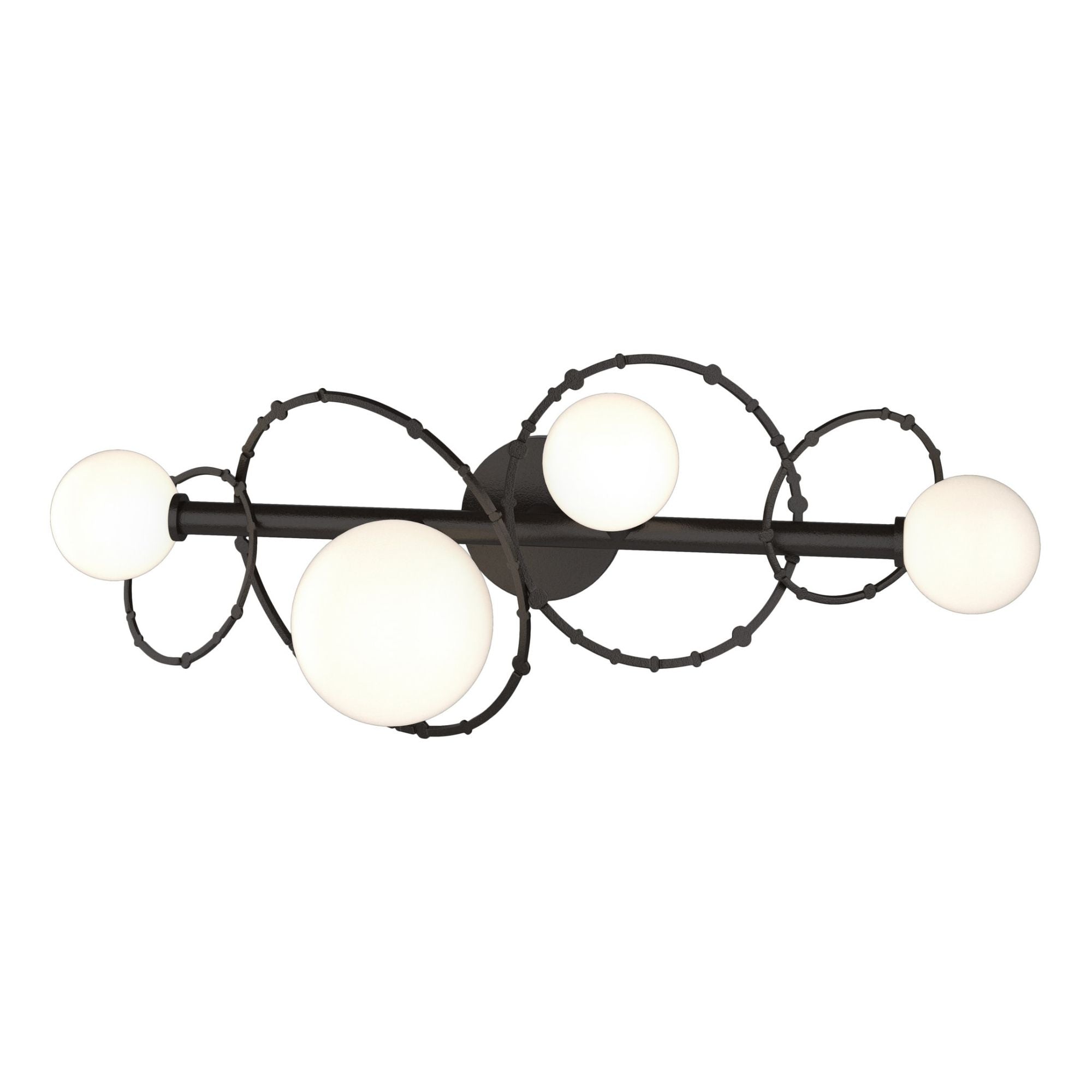 Olympus 4-Light Bath Sconce 4-Light Opal Glass (GG) in Oil Rubbed Bronze