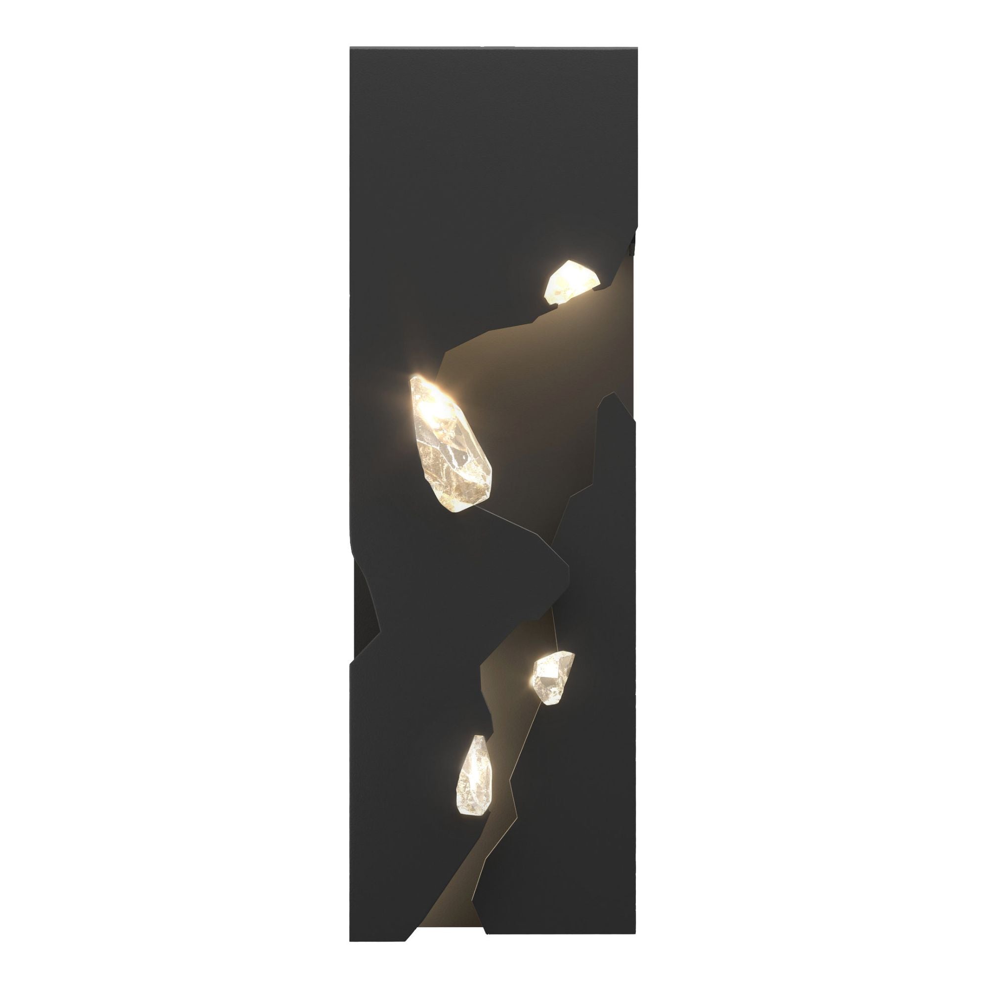 Trove LED Sconce Crystal LED in Black