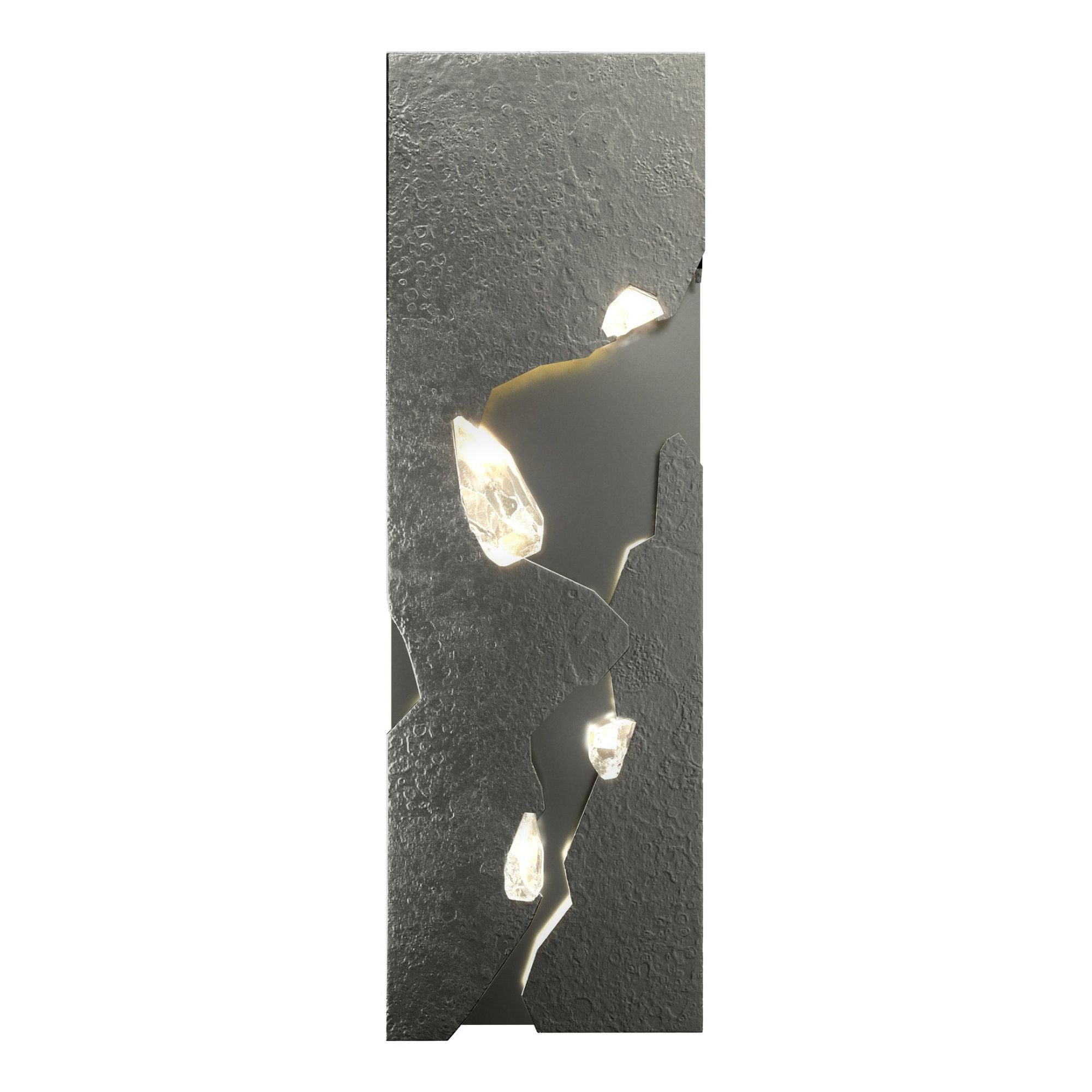 Trove LED Sconce Crystal LED in Sterling
