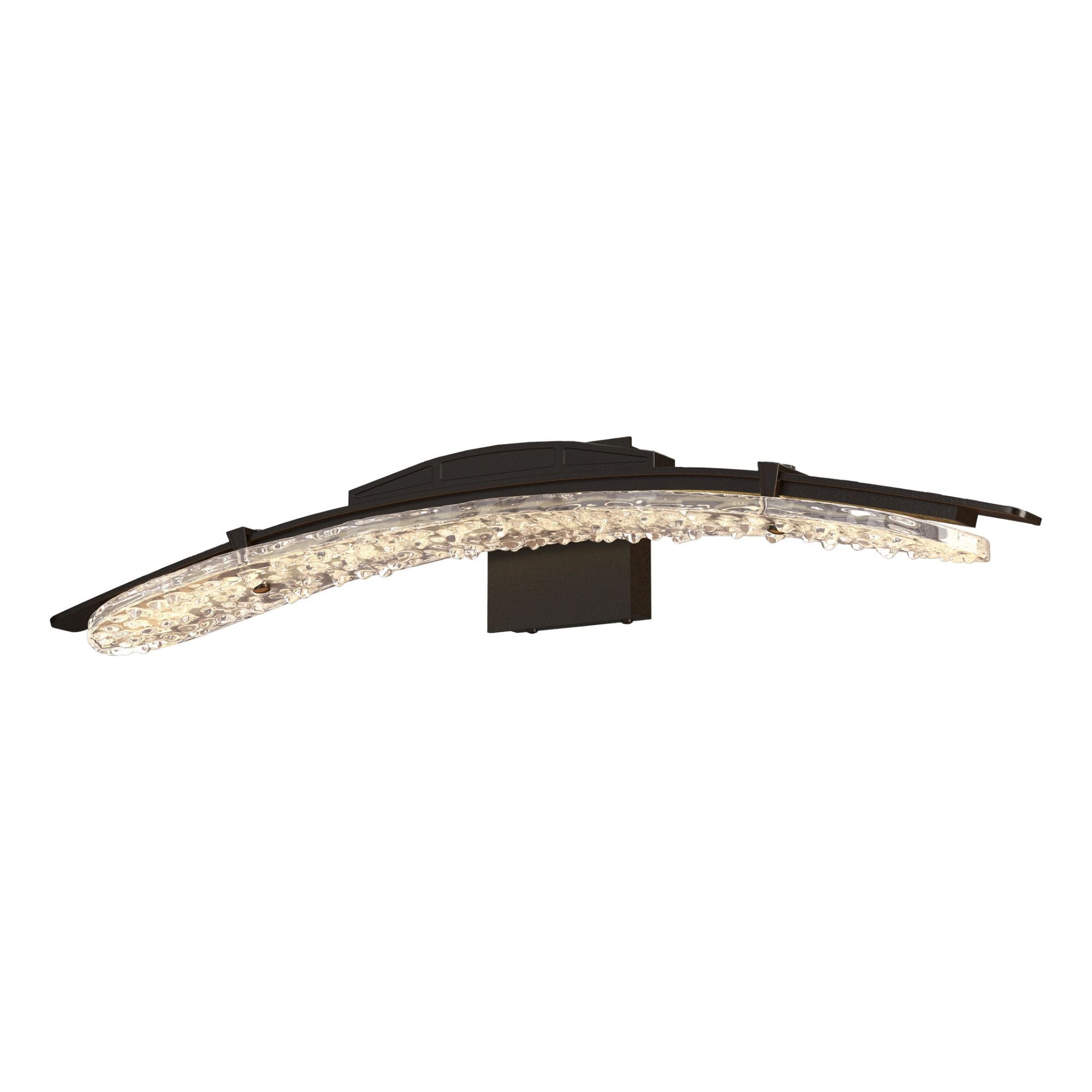 Glissade LED Bath Sconce LED Clear Glass (ZM) in Oil Rubbed Bronze