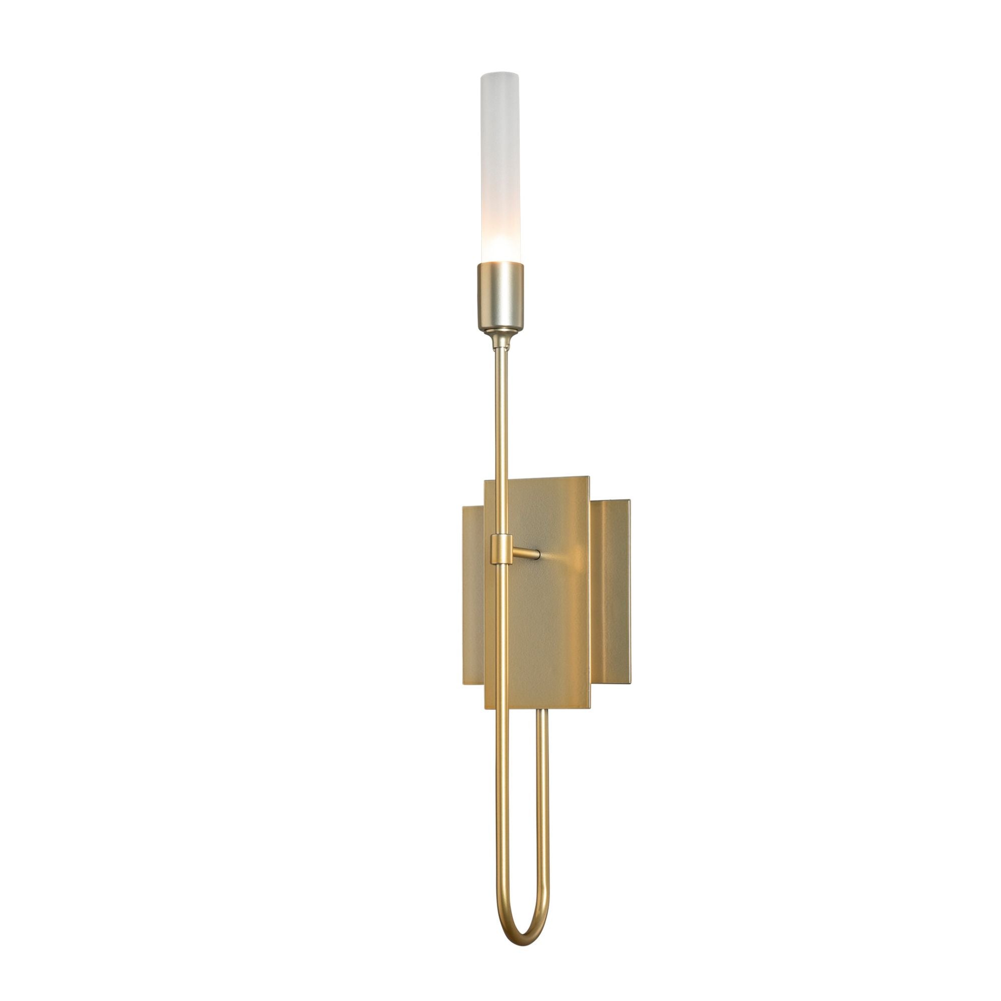 Lisse 1 Light Sconce 1-Light in Modern Brass