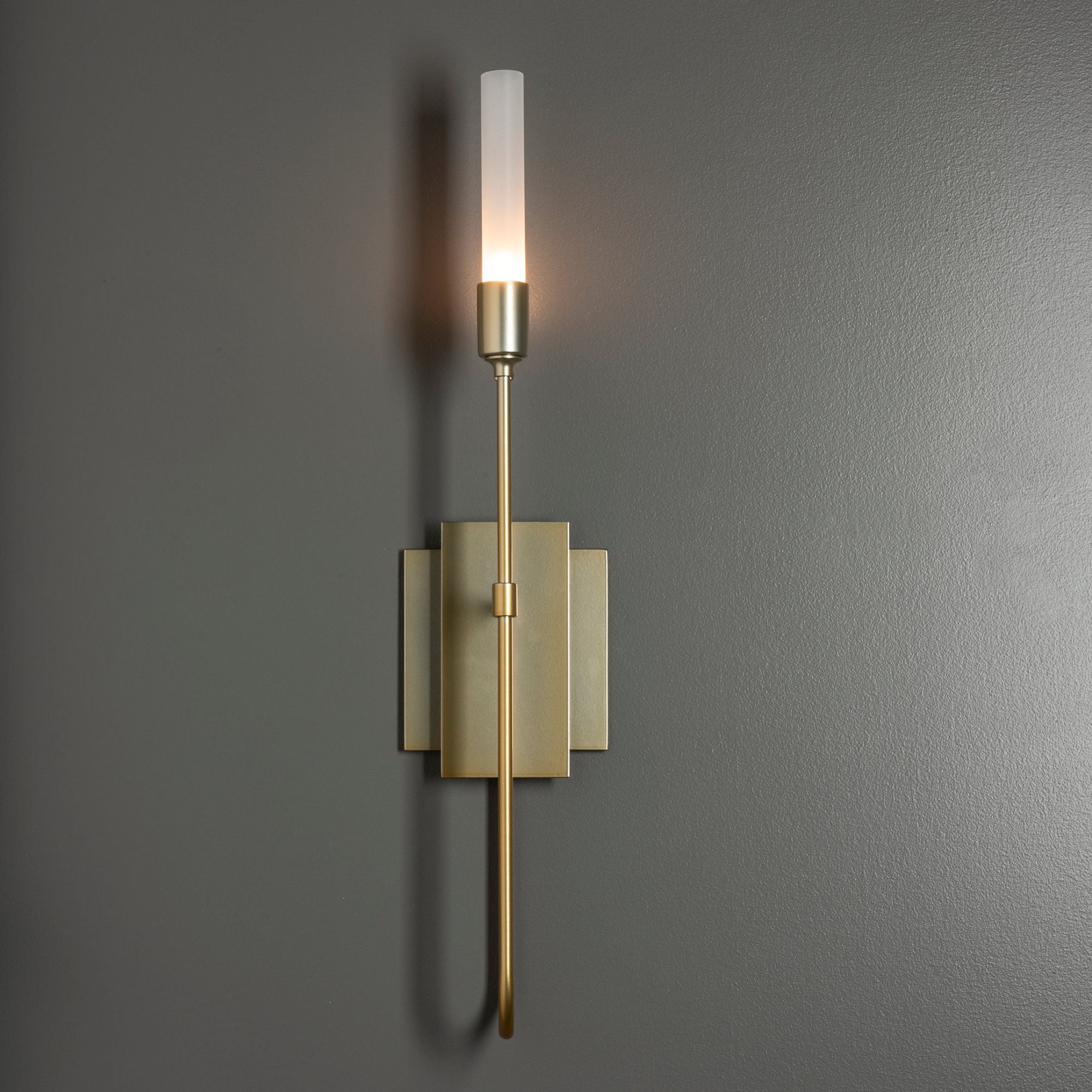 Lisse 1 Light Sconce 1-Light in Modern Brass