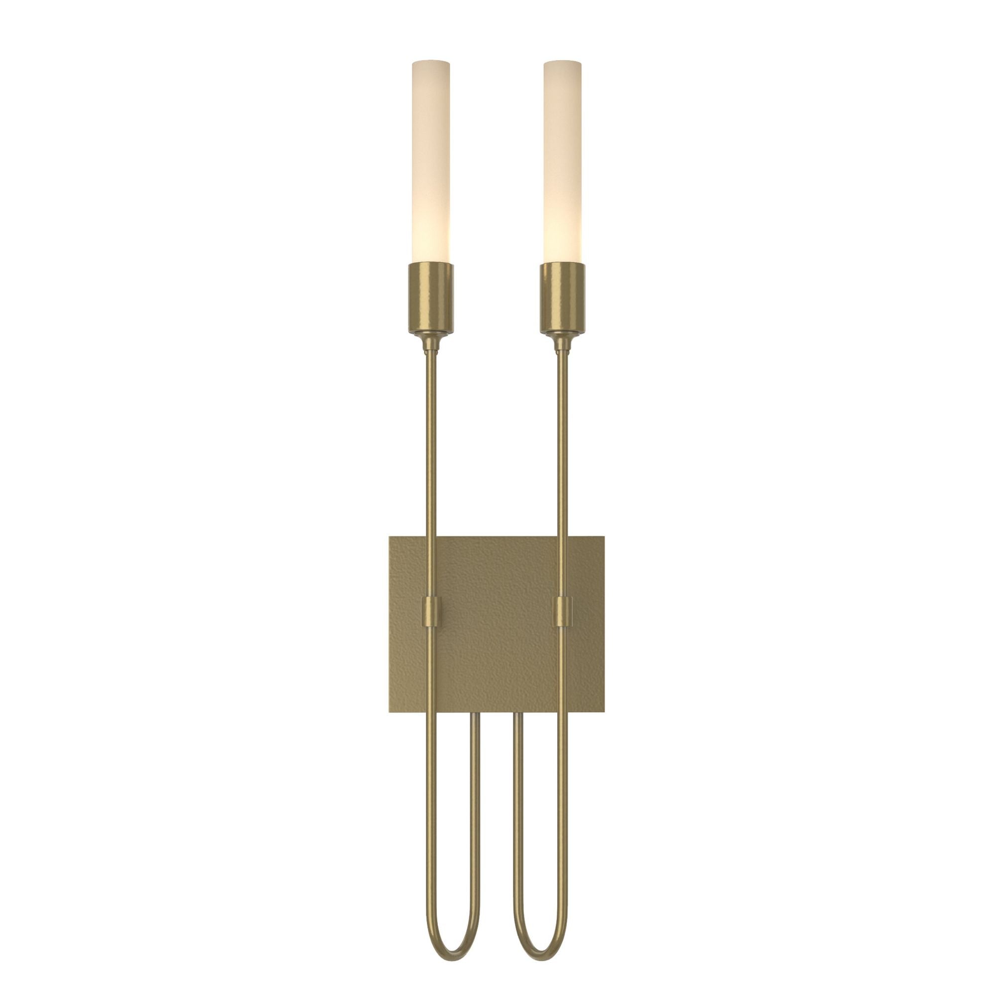 Lisse 2 Light Sconce 2-Light in Modern Brass