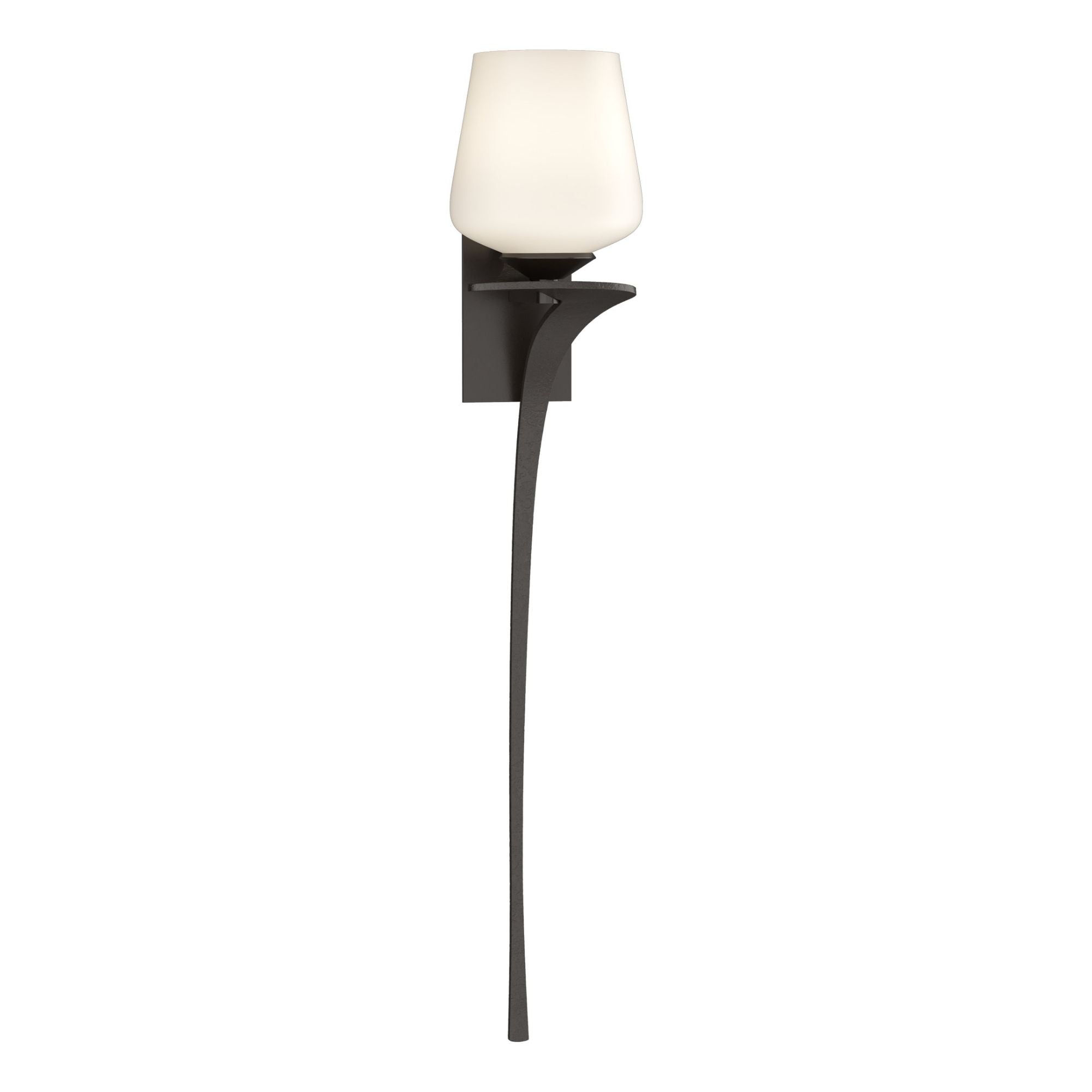 Antasia Single Glass 1 Light Sconce 1-Light Right Facing Opal Glass (GG) in Oil Rubbed Bronze