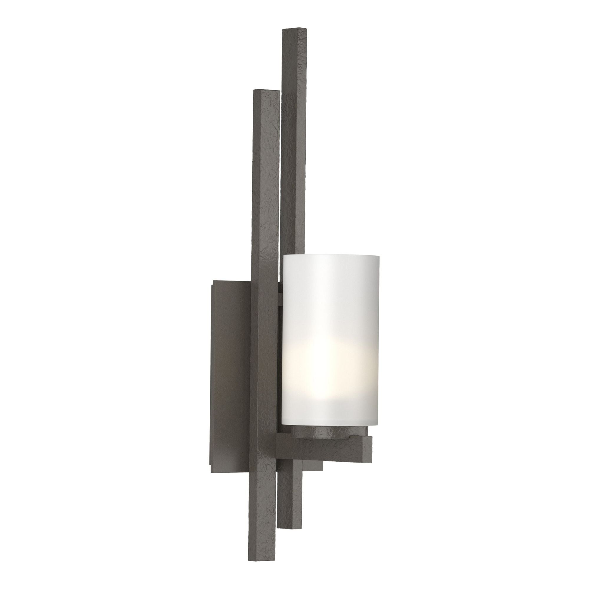 Ondrian 1 Light Sconce 1-Light Left Facing Opal Glass (GG) in Oil Rubbed Bronze