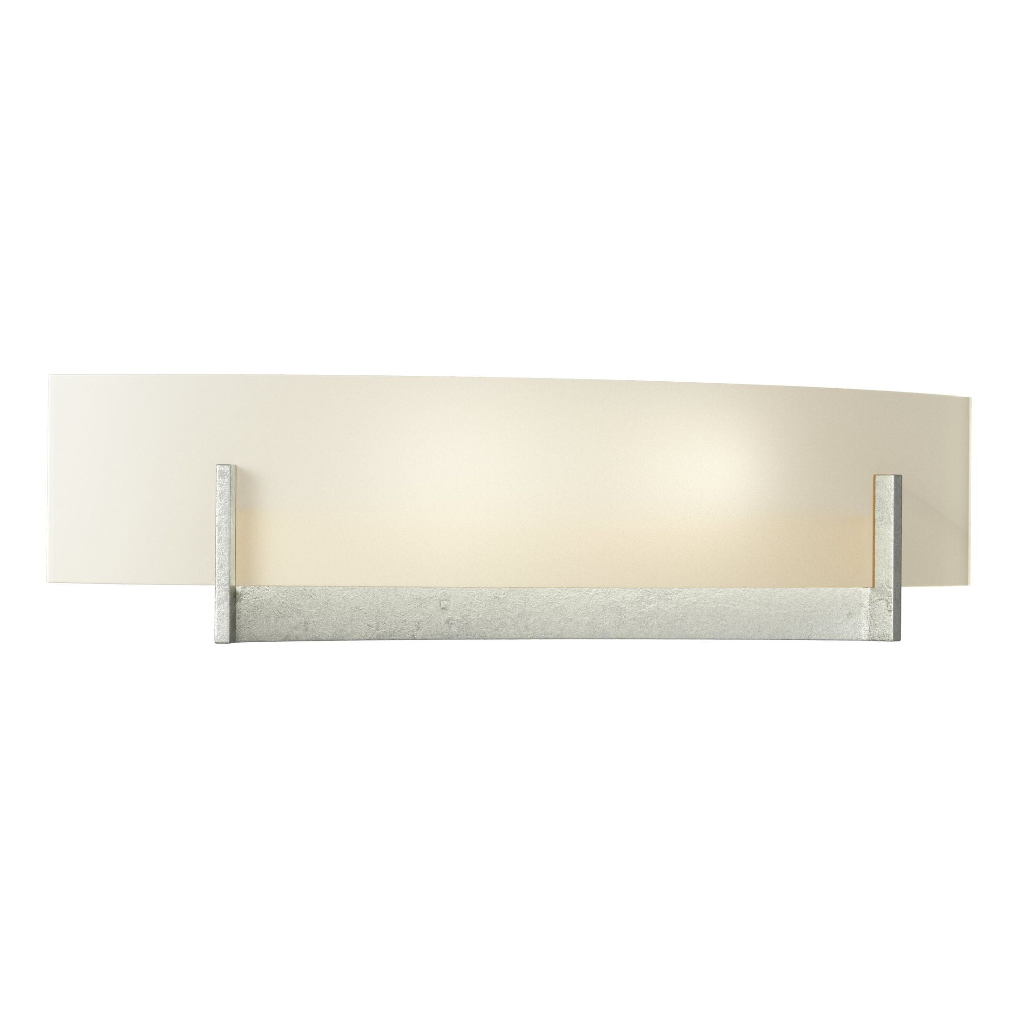 Axis Sconce 2-Light Opal Glass (GG) in Sterling