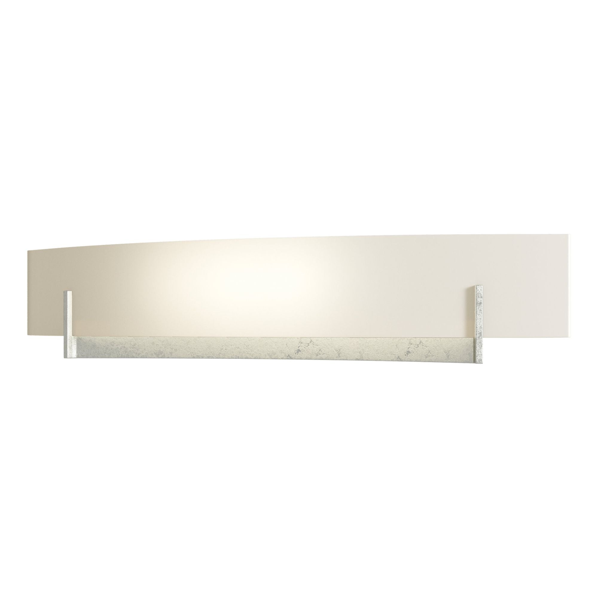 Axis Large Sconce 2-Light Opal Glass (GG) in Sterling
