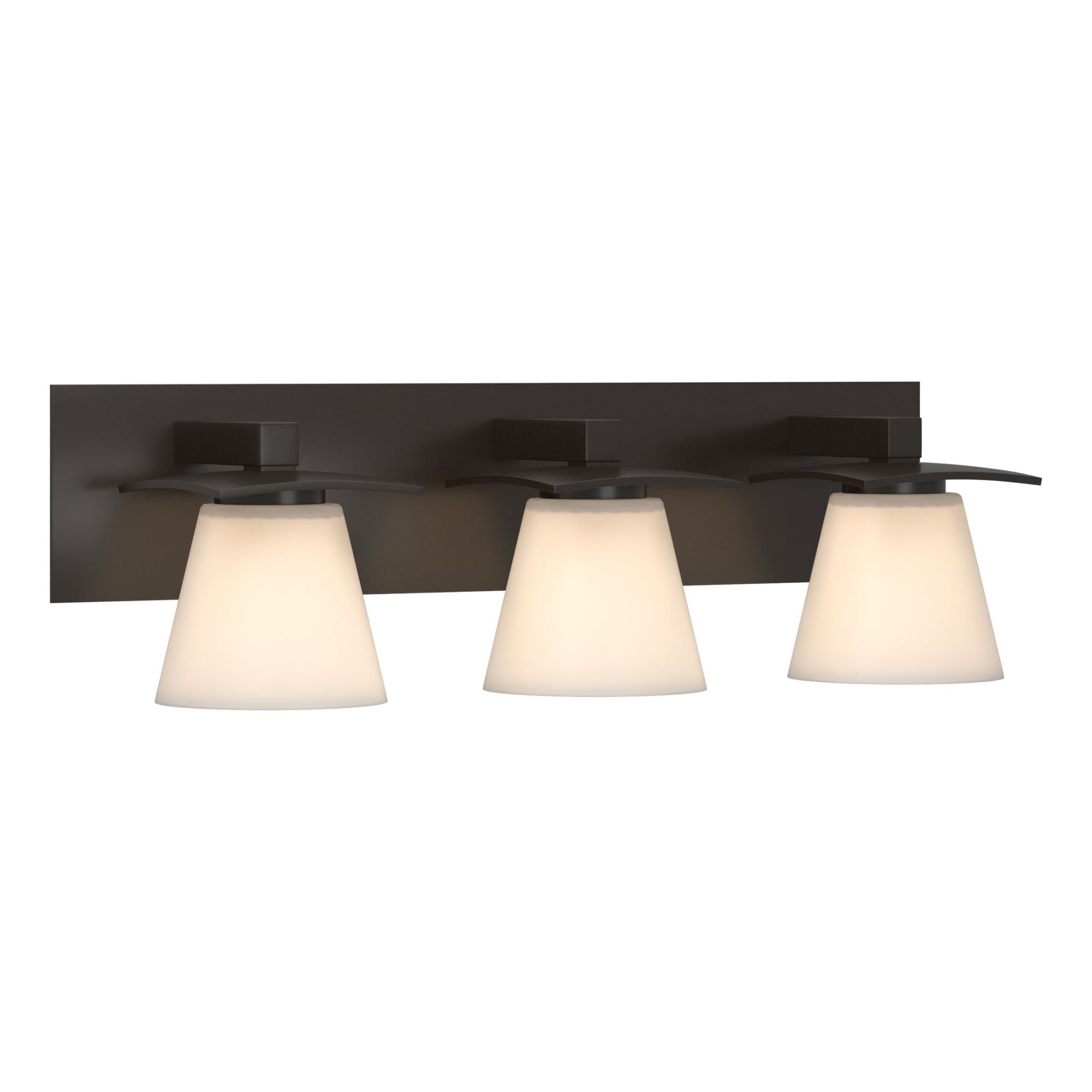 Wren 3 Light Sconce 3-Light Opal Glass (GG) in Oil Rubbed Bronze