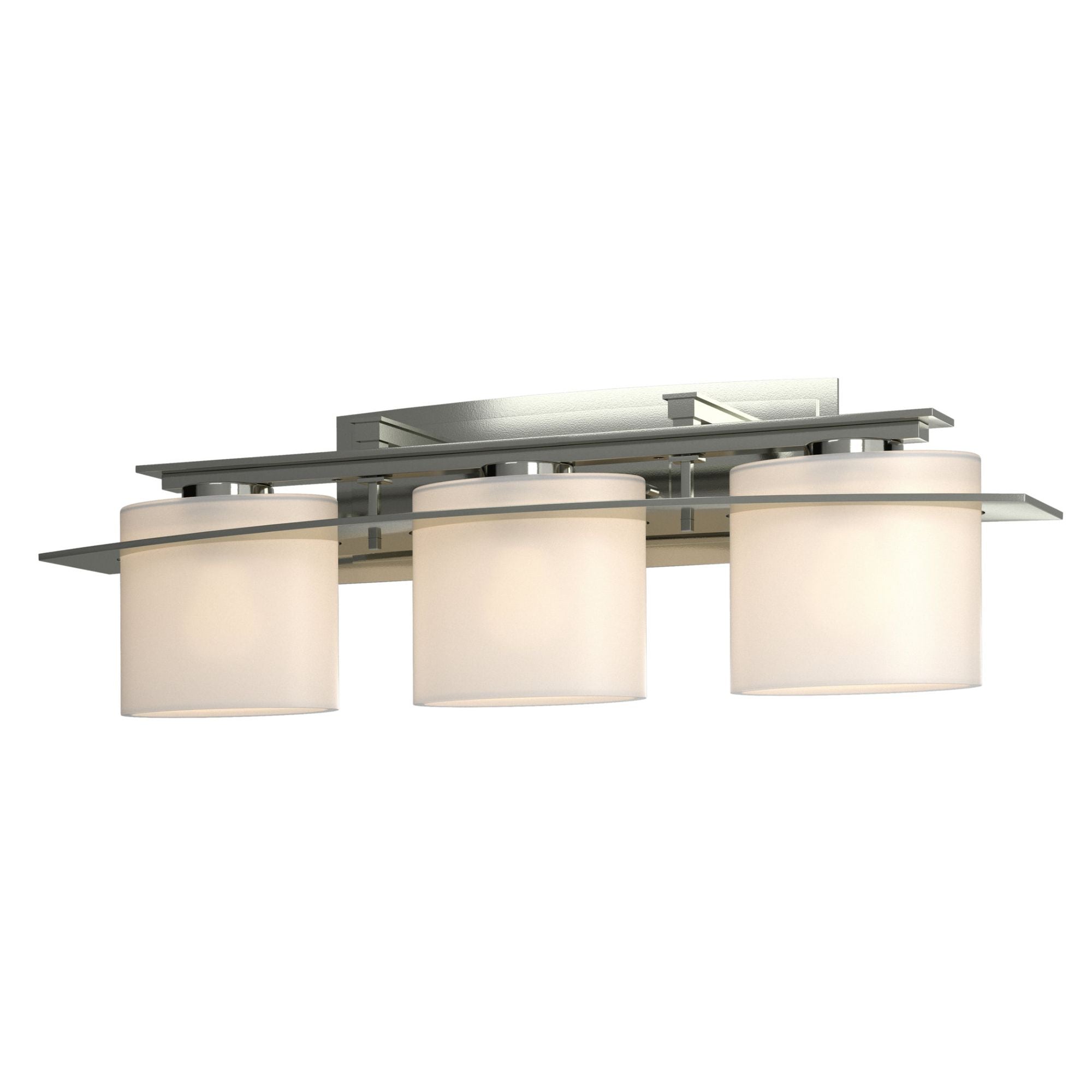 Arc Ellipse 3 Light Sconce 3-Light Opal Glass (GG) in Sterling