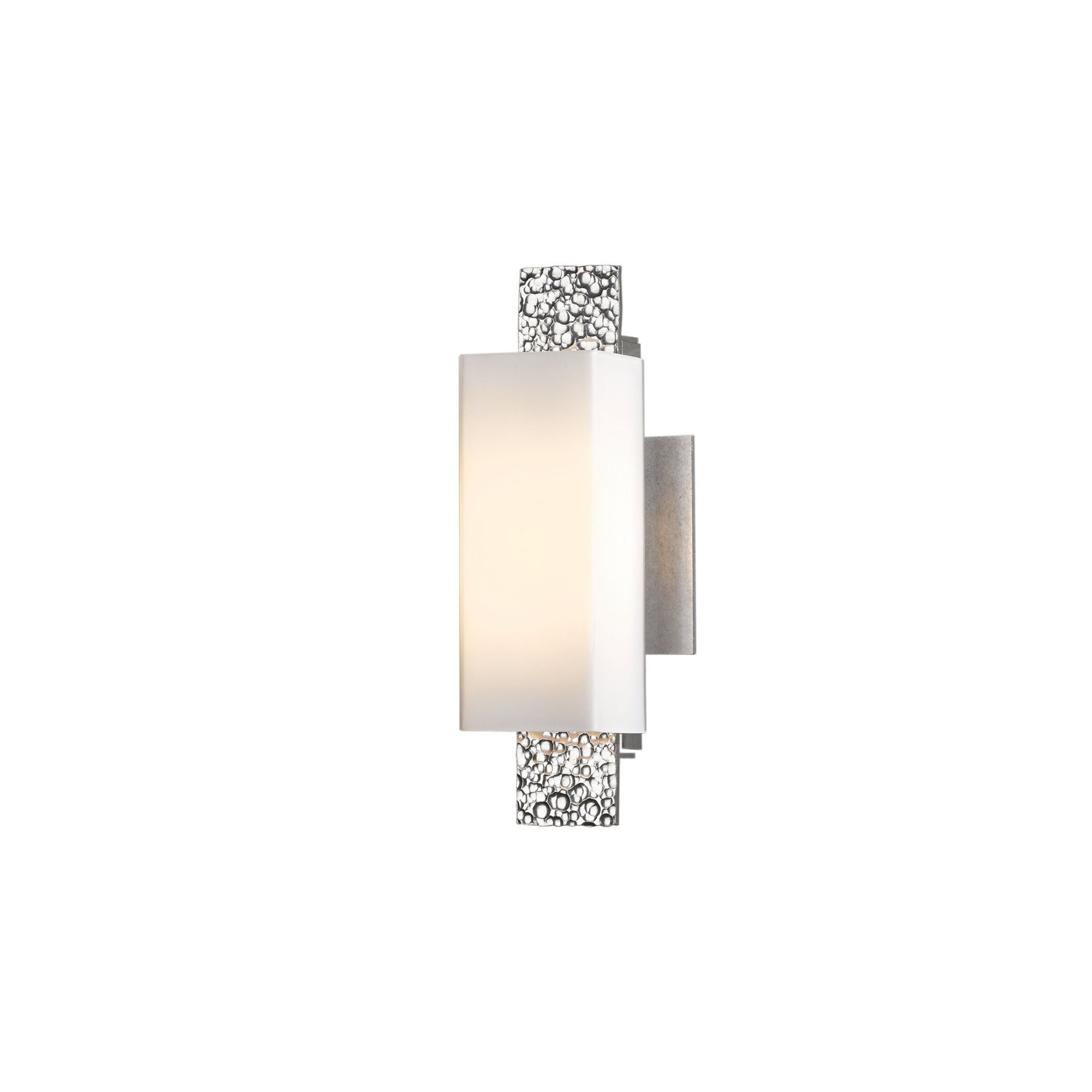 Oceanus 1 Light Sconce 1-Light Opal Glass (GG) in Sterling