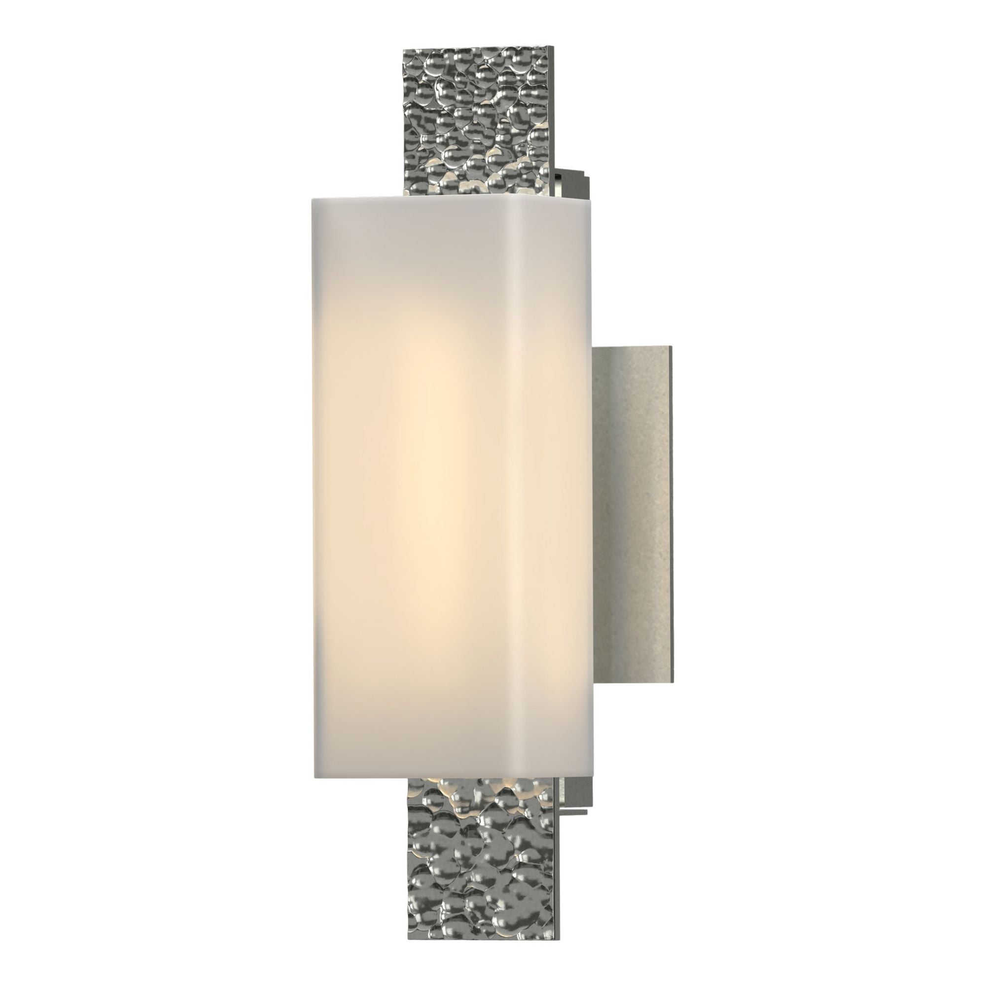 Oceanus 1 Light Sconce 1-Light Opal Glass (GG) in Sterling