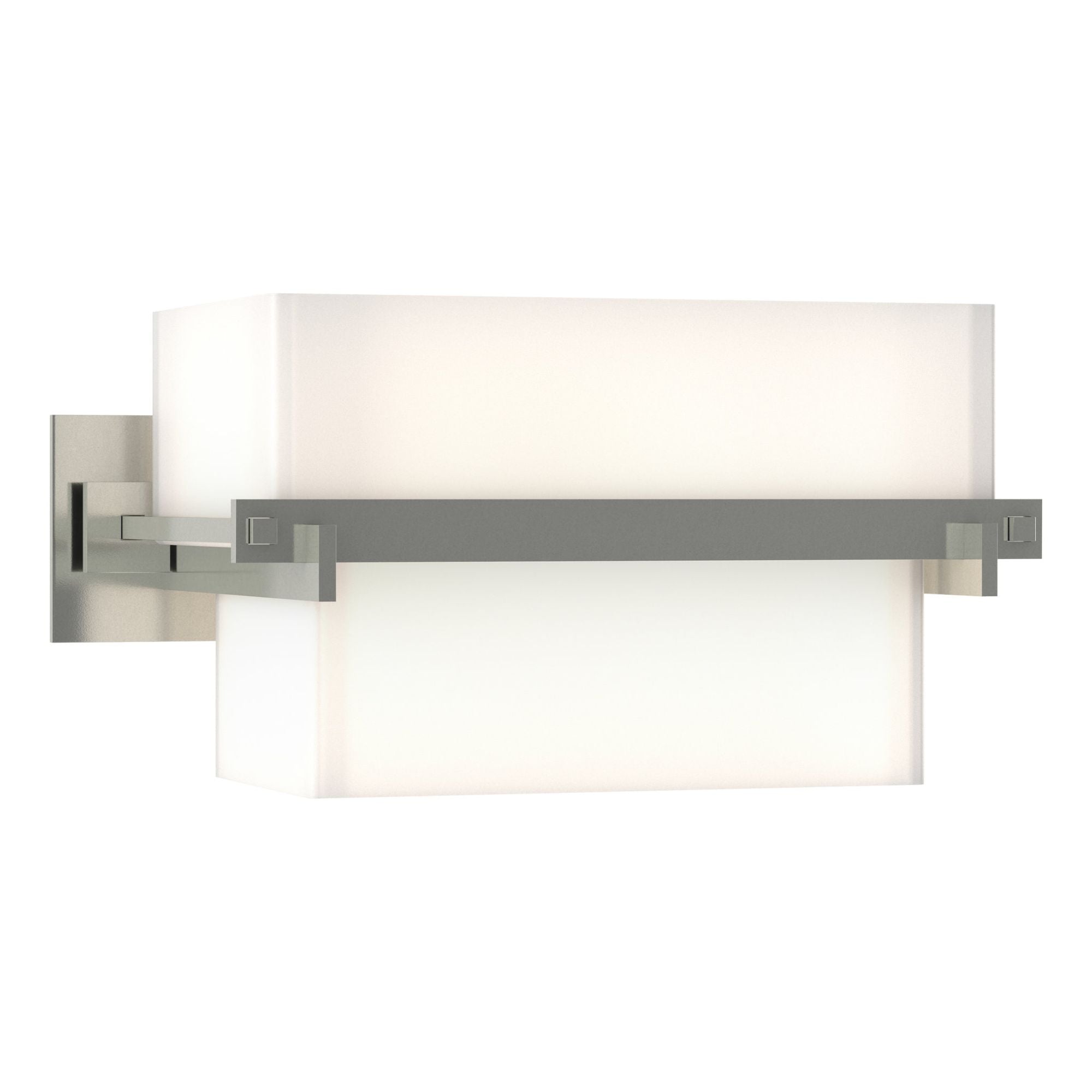 Kakomi 1 Light Sconce 2-Light Opal Glass (GG) in Sterling