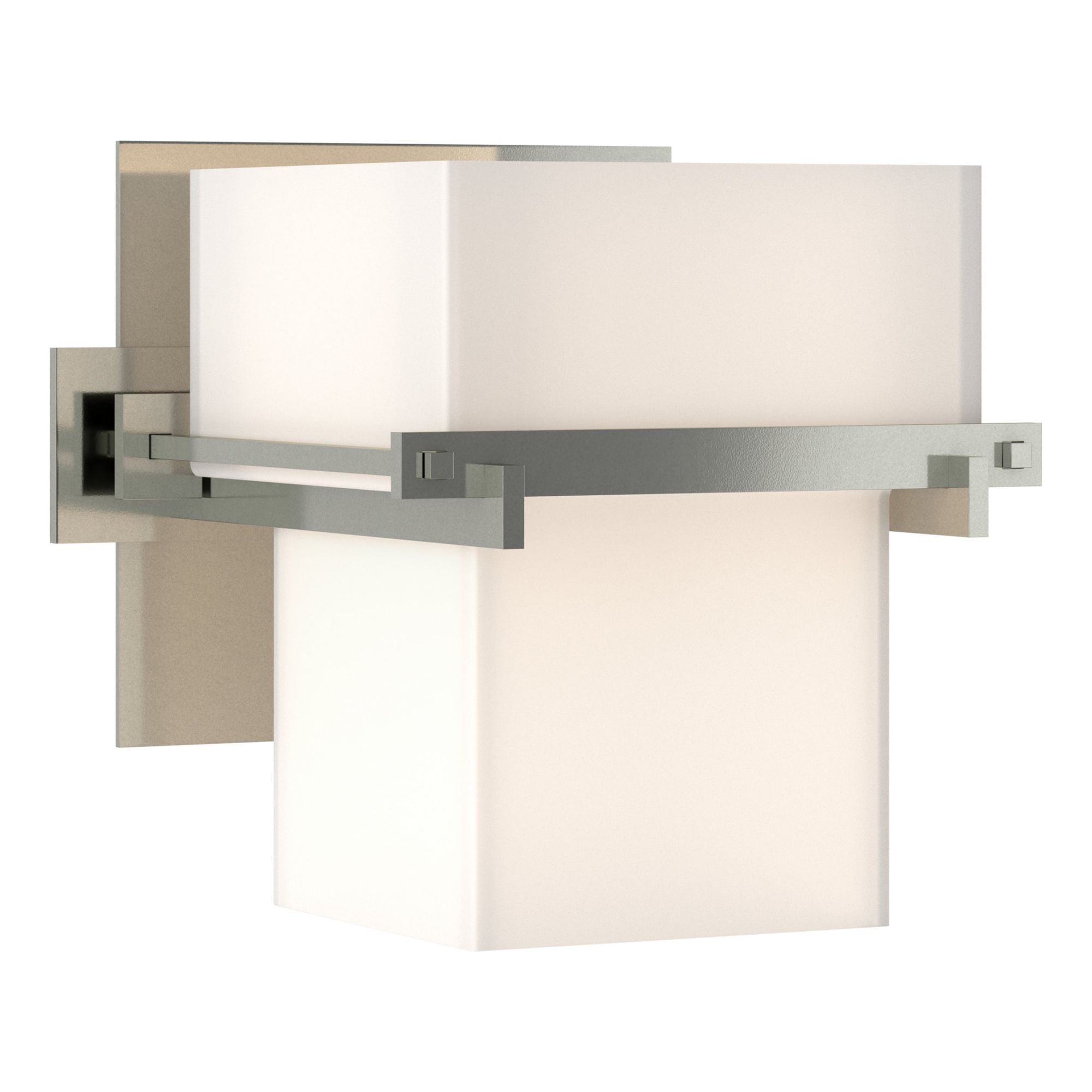 Kakomi 1 Light Sconce 1-Light Opal Glass (GG) in Sterling