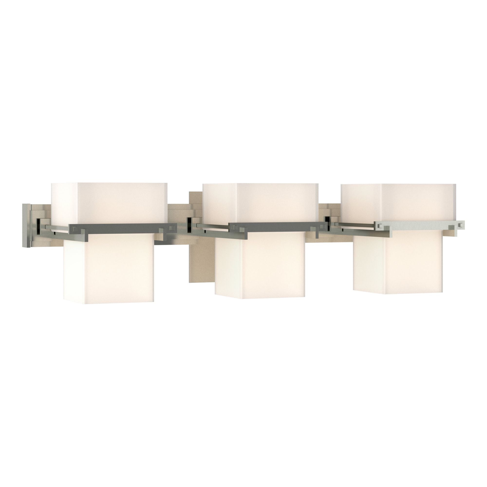 Kakomi 3 Light Sconce 3-Light Opal Glass (GG) in Sterling