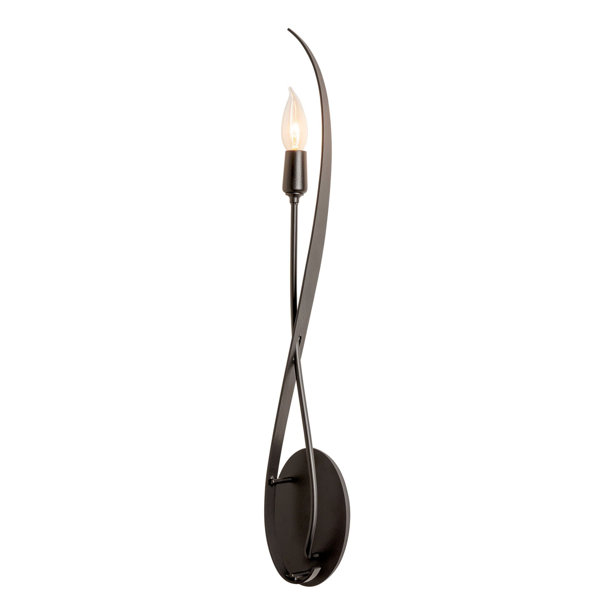 Willow Sconce 1-Light in Dark Smoke