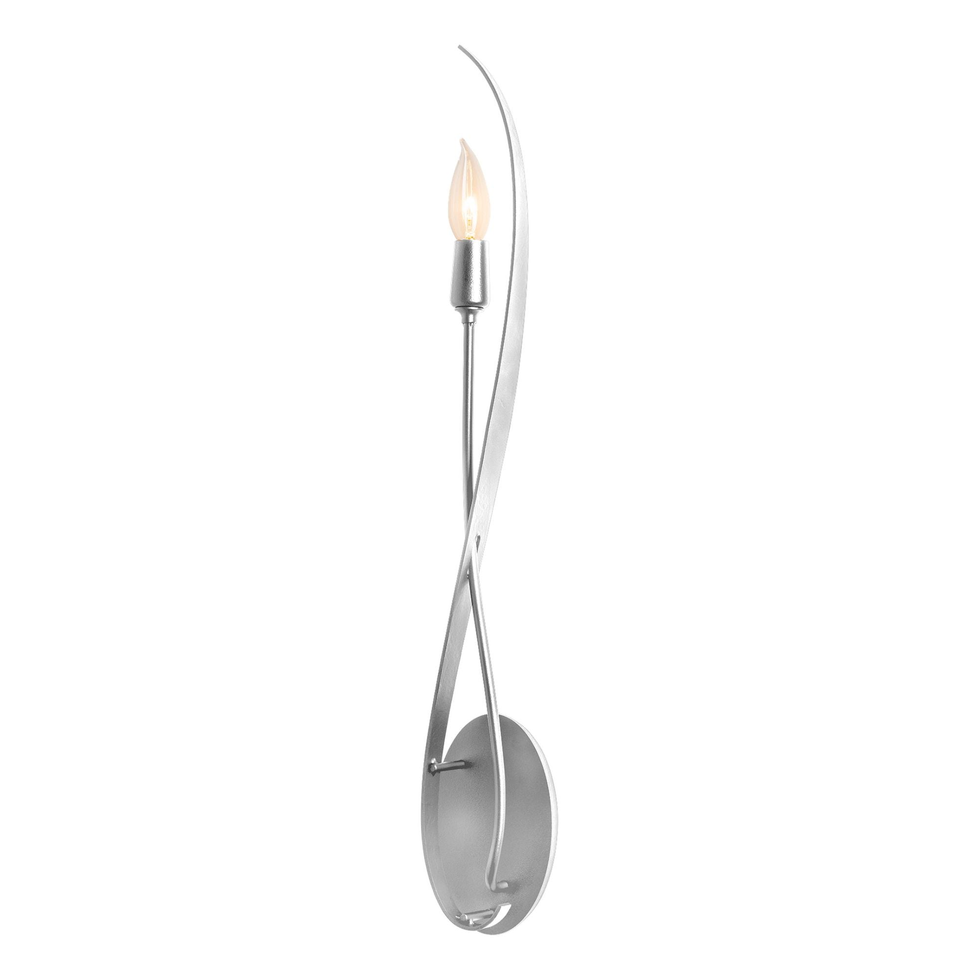 Willow Sconce 1-Light in Sterling