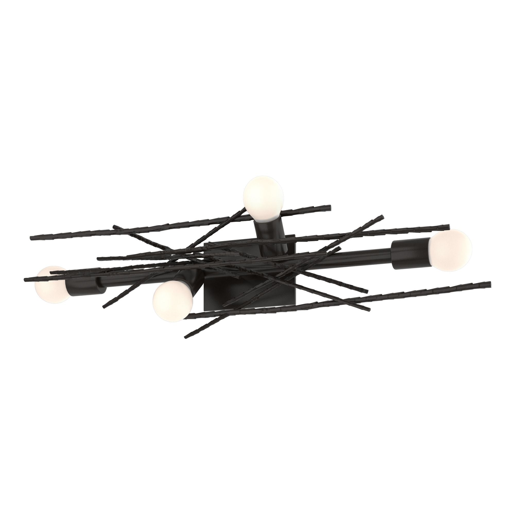 Brindille 4-Light Large Sconce/Semi-Flush 4-Light in Oil Rubbed Bronze