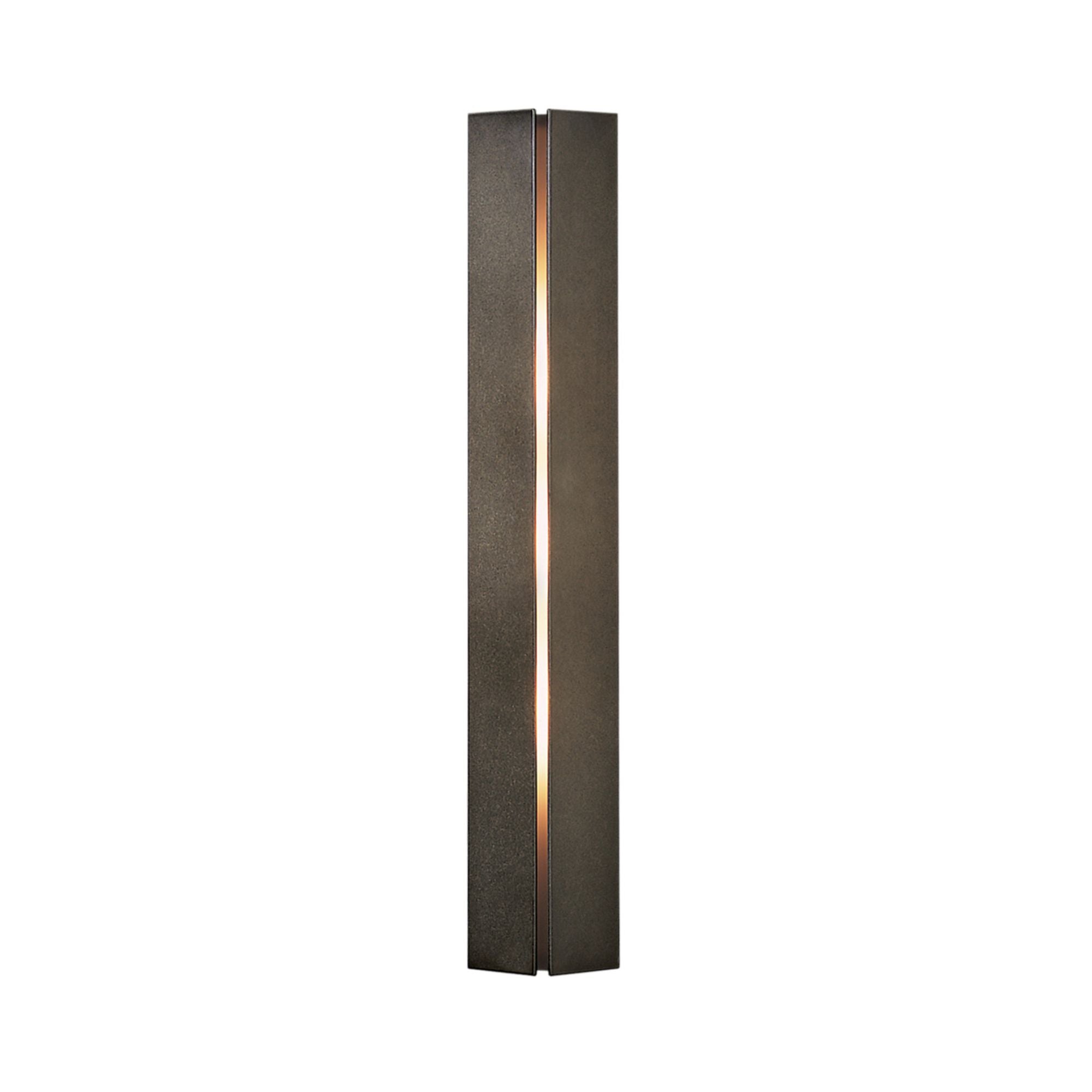 Gallery Small Sconce 3-Light Ivory Art Glass (CC) in Dark Smoke